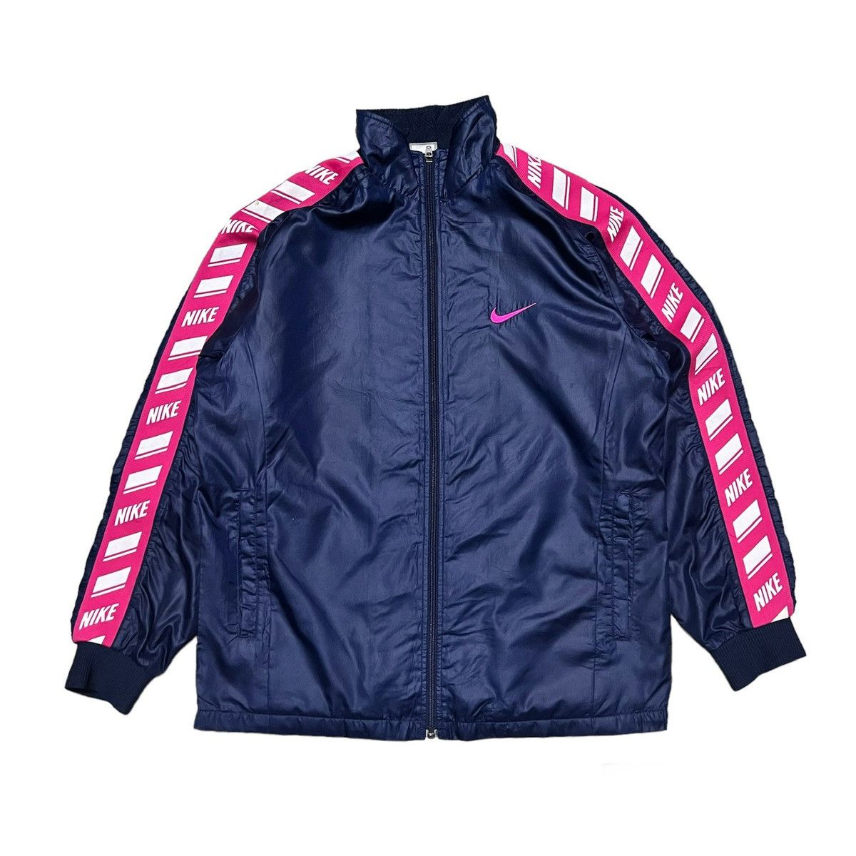 Nike Nike Light Jacket Windbreaker Side Tape Logo Size US S / EU 44-46 / 1 - 1 Thumbnail