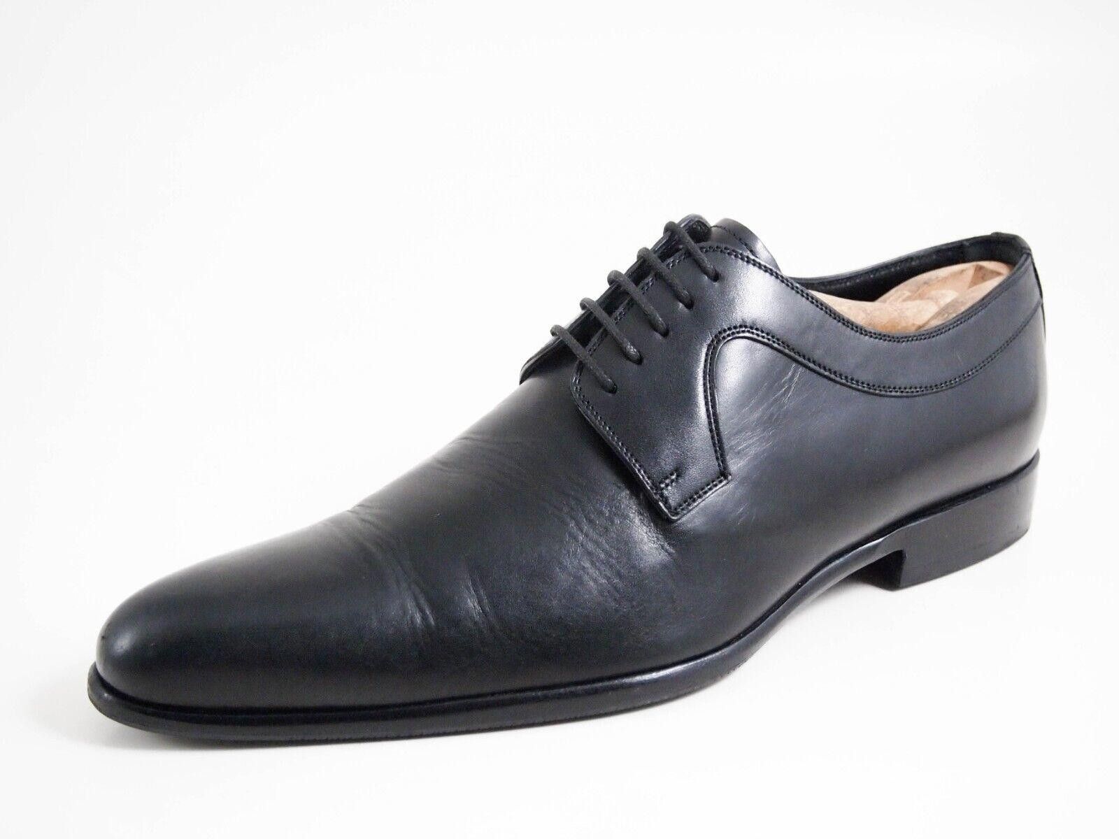 Hugo Boss Dolce Gabbana Oxfords Black Leather Mens EU 41.5 US 8.5 Size US 8.5 / EU 41-42 - 1 Thumbnail