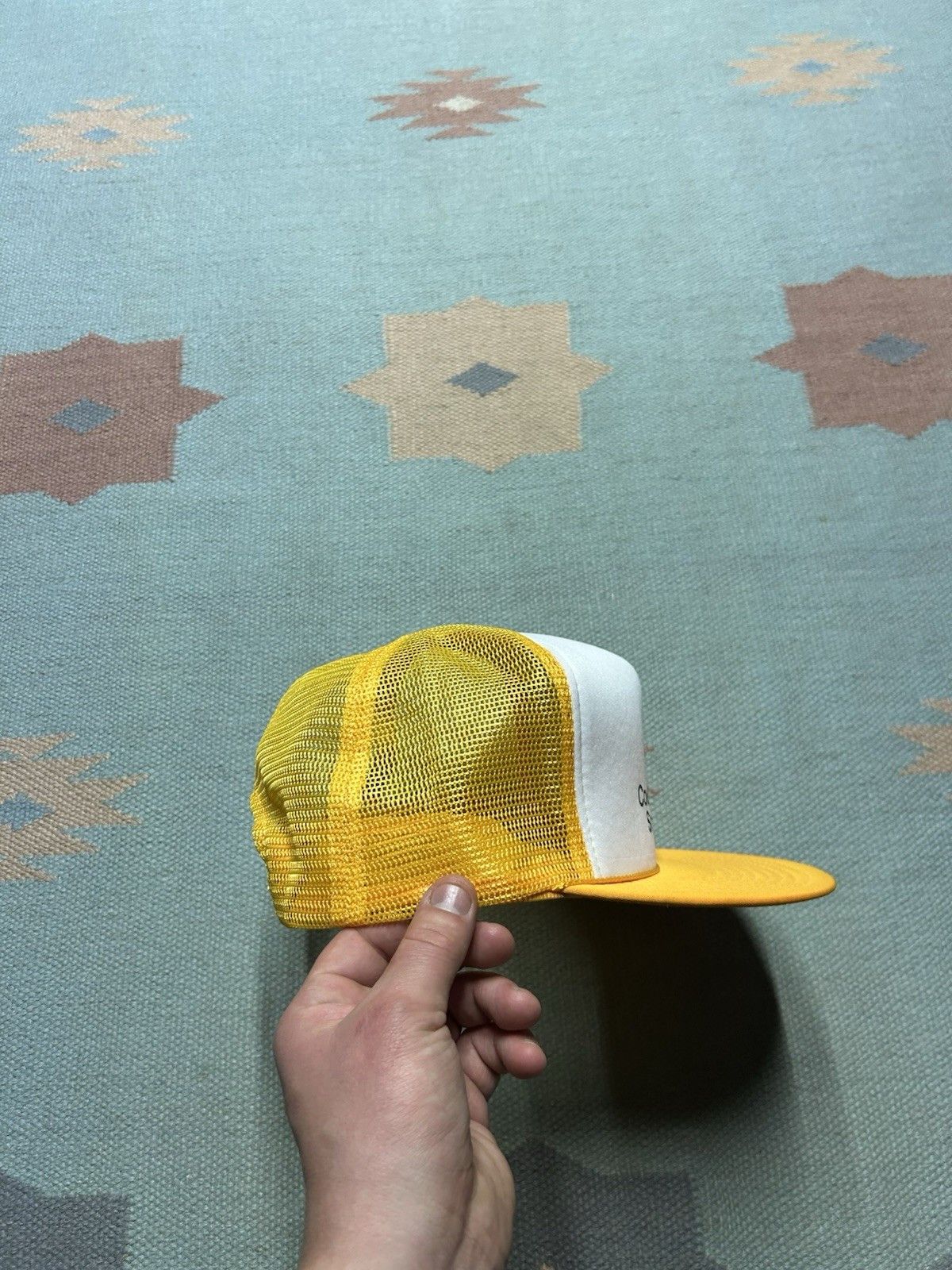 Vintage Vintage trucker hat mesh Eckrich country sausage snapback Size ONE SIZE - 8 Thumbnail