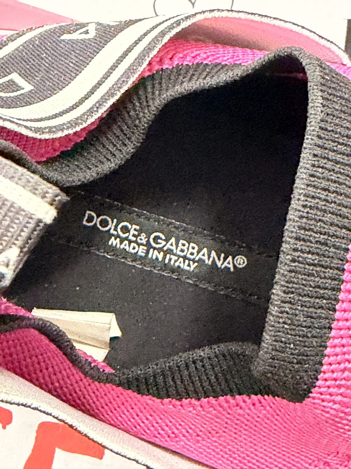 Dolce & Gabbana DOLCE & GABBANA Shoes Sorrento Sneakers Fuchsia size 37 Size US 7 / IT 37 - 5 Thumbnail