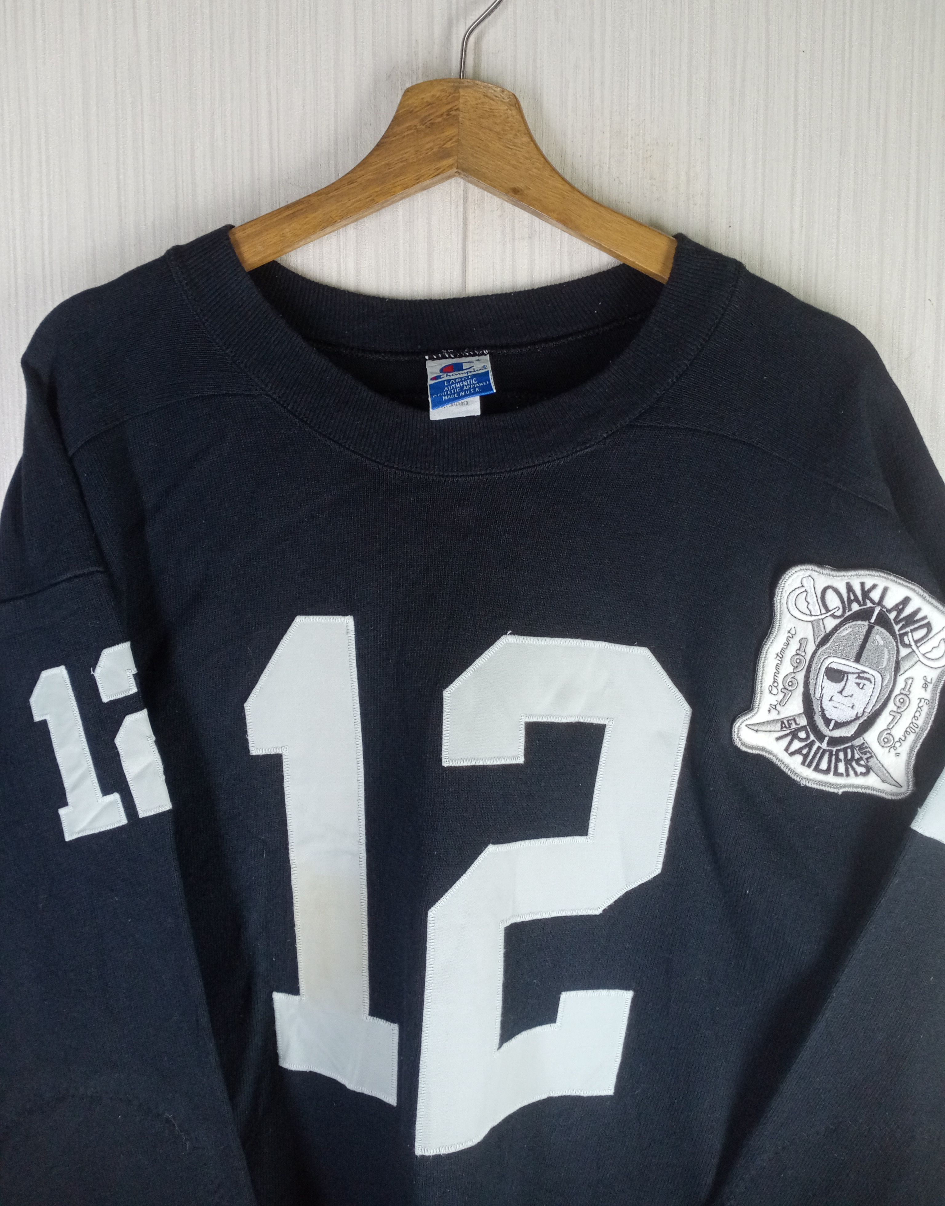 NFL Rare Vintage Oakland Raiders X Champion Jersey Size US L / EU 52-54 / 3 - 4 Thumbnail