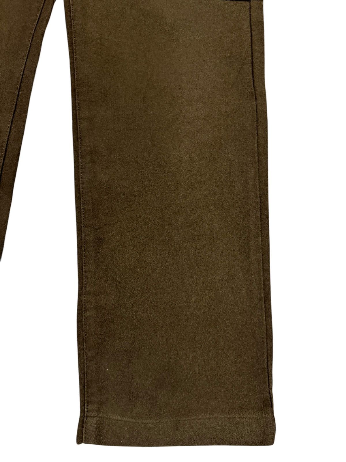 Vintage × Yohji Yamamoto Vtg🔥A.A.R Yohji Yamamoto Single Cargo Pocket Moleskin Pant Size US 30 / EU 46 - 11 Thumbnail