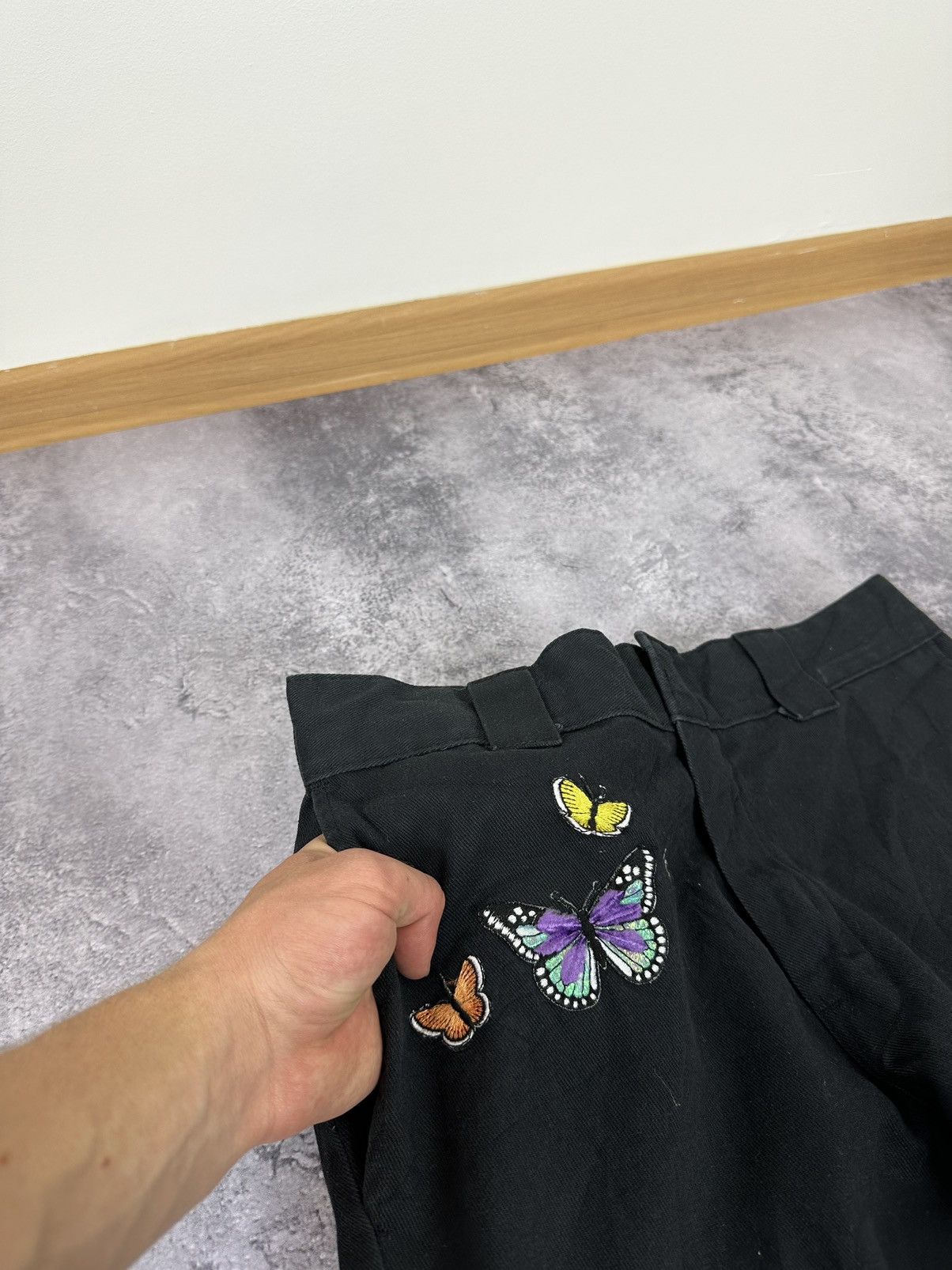 Dickies Vintage Dickies Butterflies Custom Baggy Hype Y2K Work Pants Size US 30 / EU 46 - 7 Thumbnail