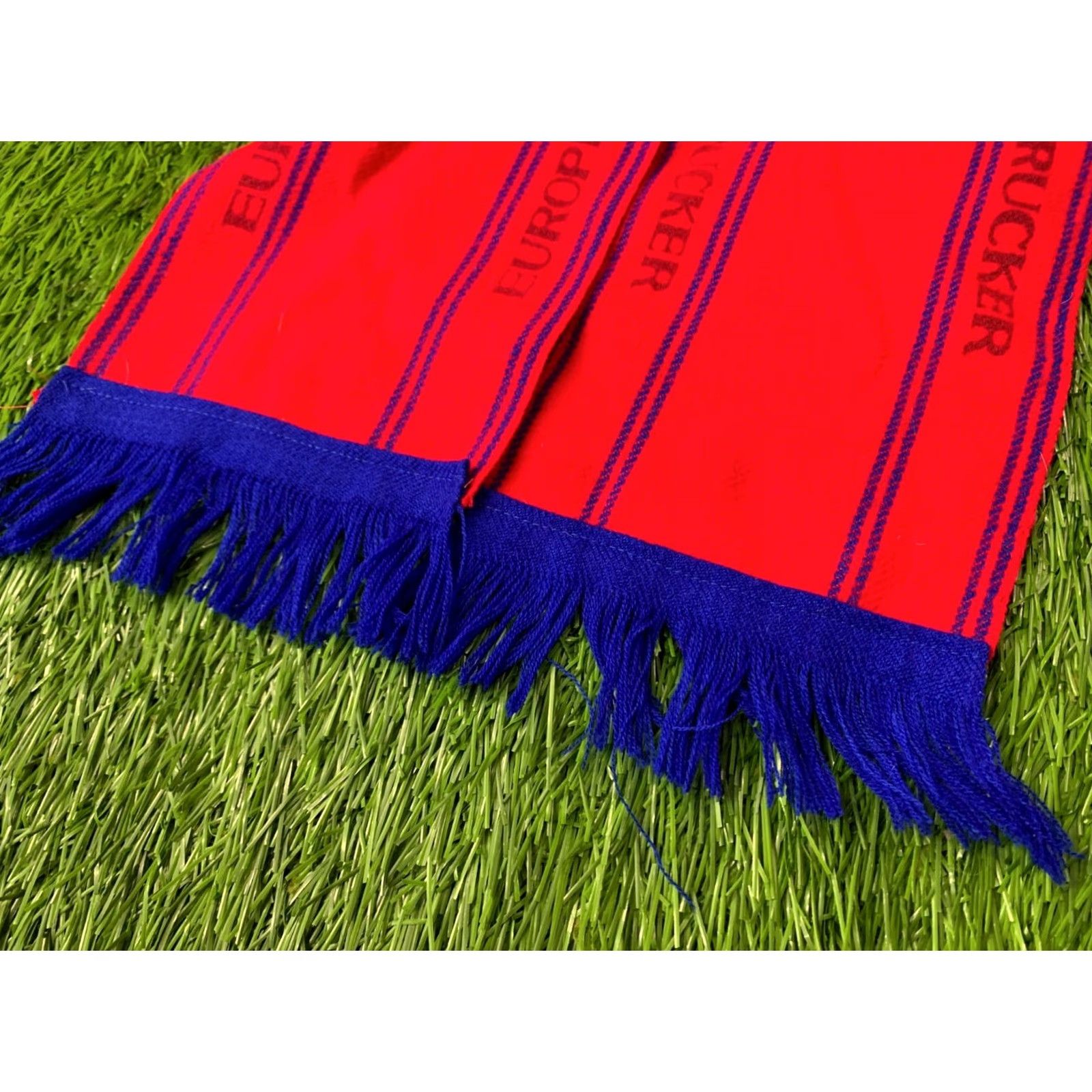 Etro RENAULT EUROPE TRUCKER VINTAGE SCARF OFFICIAL PRODUCT ONE SIZE RED AND BLUE MEN Size ONE SIZE - 3 Thumbnail