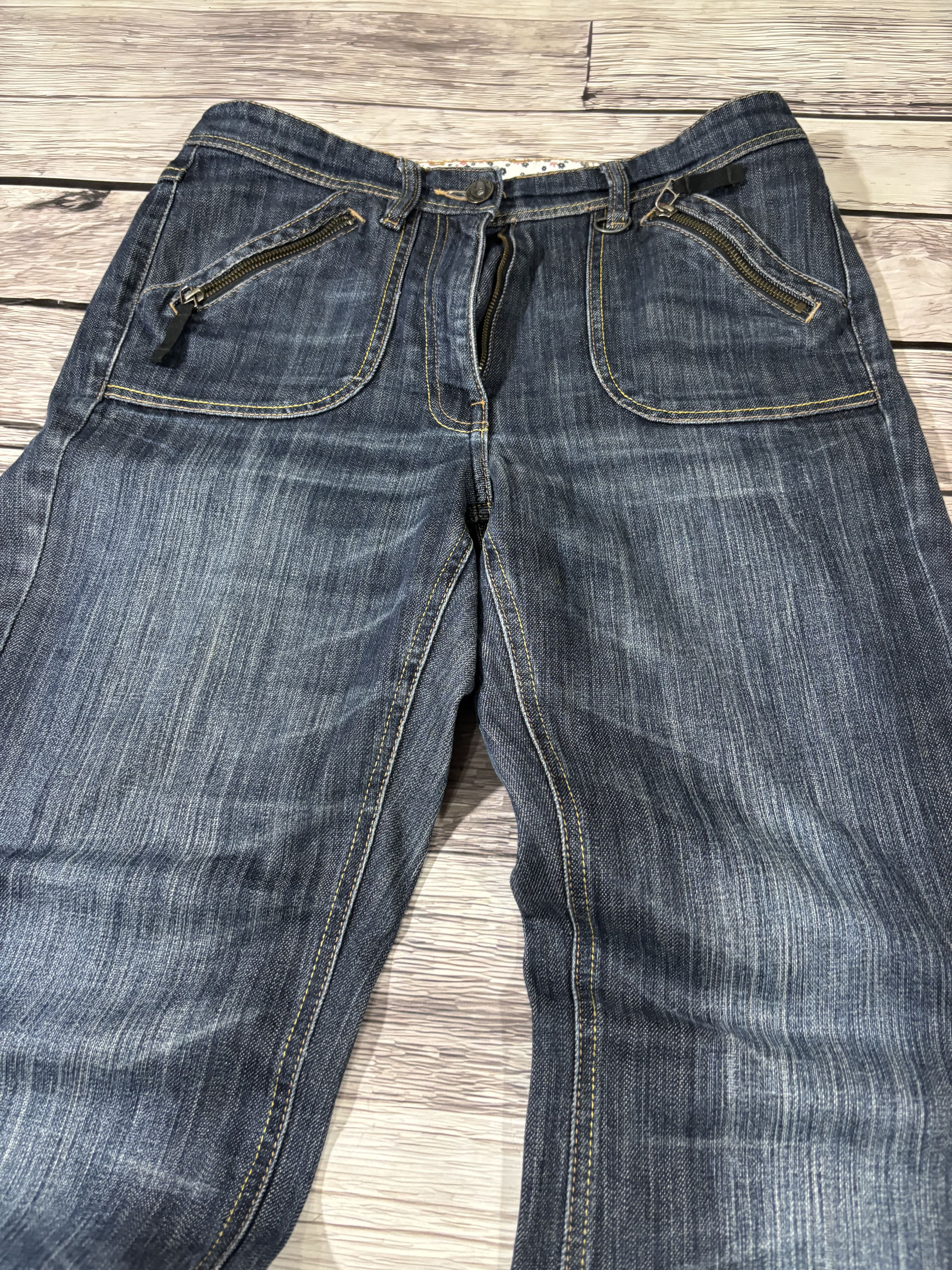 Japanese Brand FLARED CRAZY HYSTERIC GLAMOUR STYLE JAPANESE WASHED JEANS Size US 32 / EU 48 - 3 Thumbnail