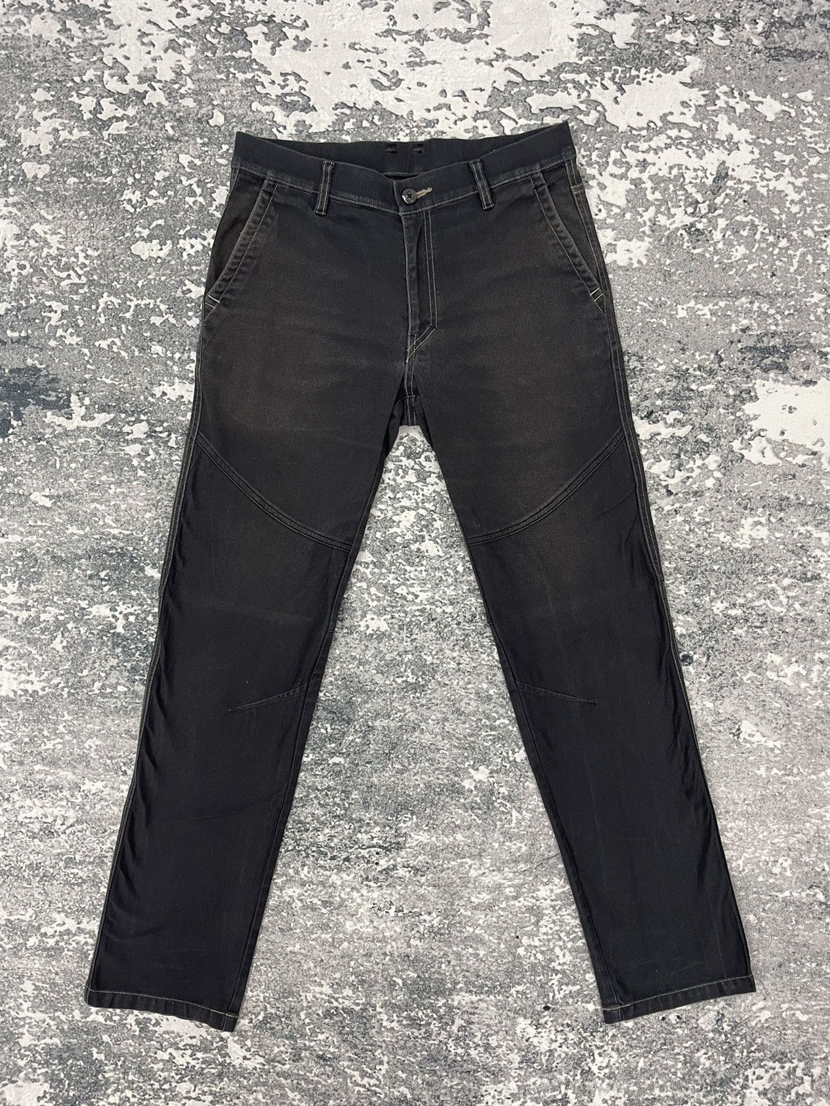 image of Jean x Mizuno Vintage Mizuno Golf Black Denim Sun Faded, Men's (Size 32)