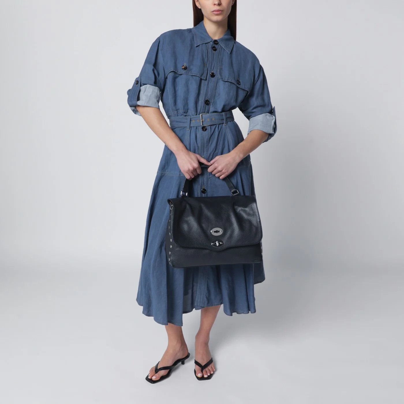 Zanellato o1d2blof0526 Size: OS / Medium Bag in Blue Size ONE SIZE - 2 Thumbnail