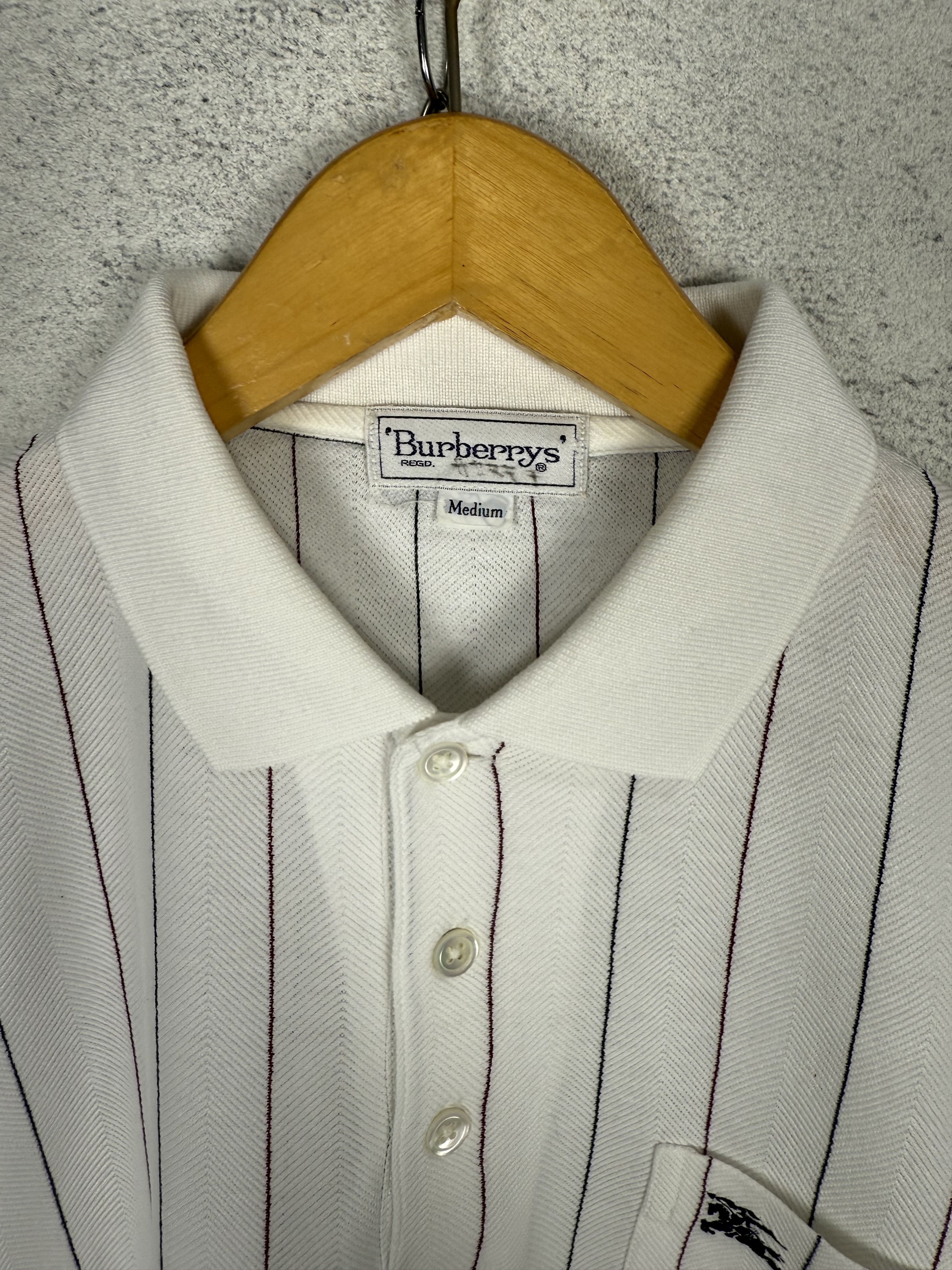 Burberry Vintage Burberry Polo Shirt Size US M / EU 48-50 / 2 - 5 Thumbnail
