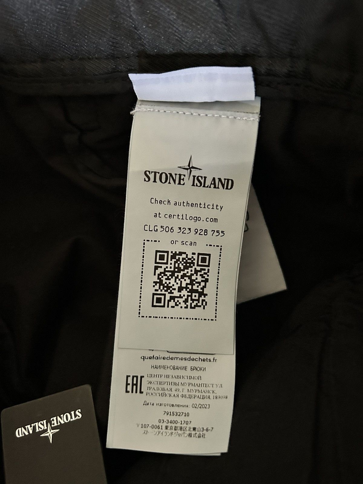Stone Island STONE ISLAND Straight-Leg Cotton-Blend Twill Cargo Pants Size US 29 - 9 Thumbnail