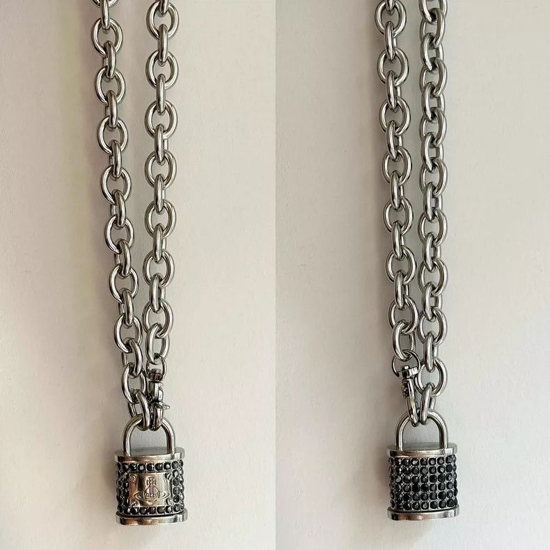 Vivienne Westwood Vivienne Westwood Nanjing lock chain bag Size ONE SIZE - 3 Thumbnail