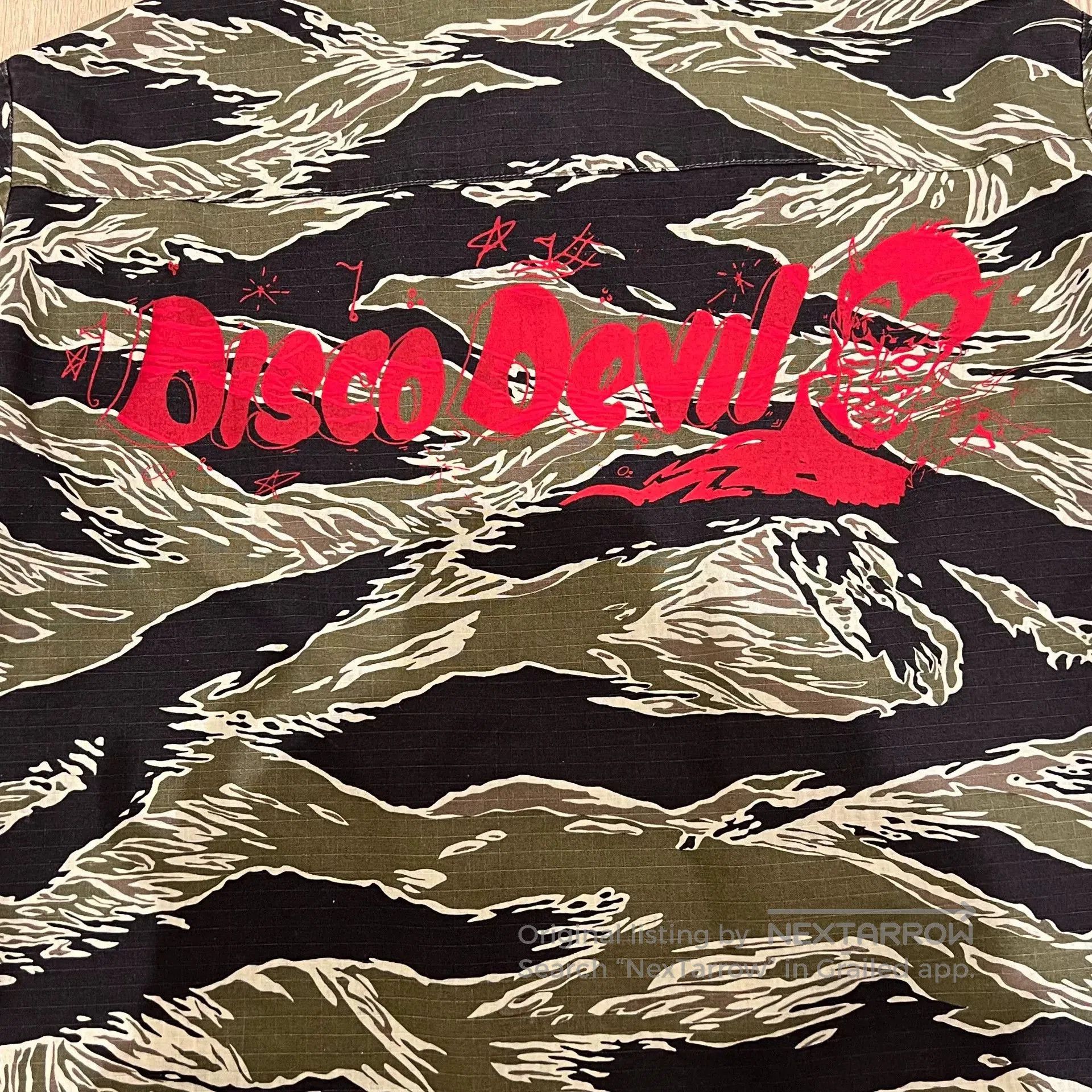 Wacko Maria WACKO MARIA x Disco Devil Camo Jacket 18ss. Size US M / EU 48-50 / 2 - 9 Thumbnail