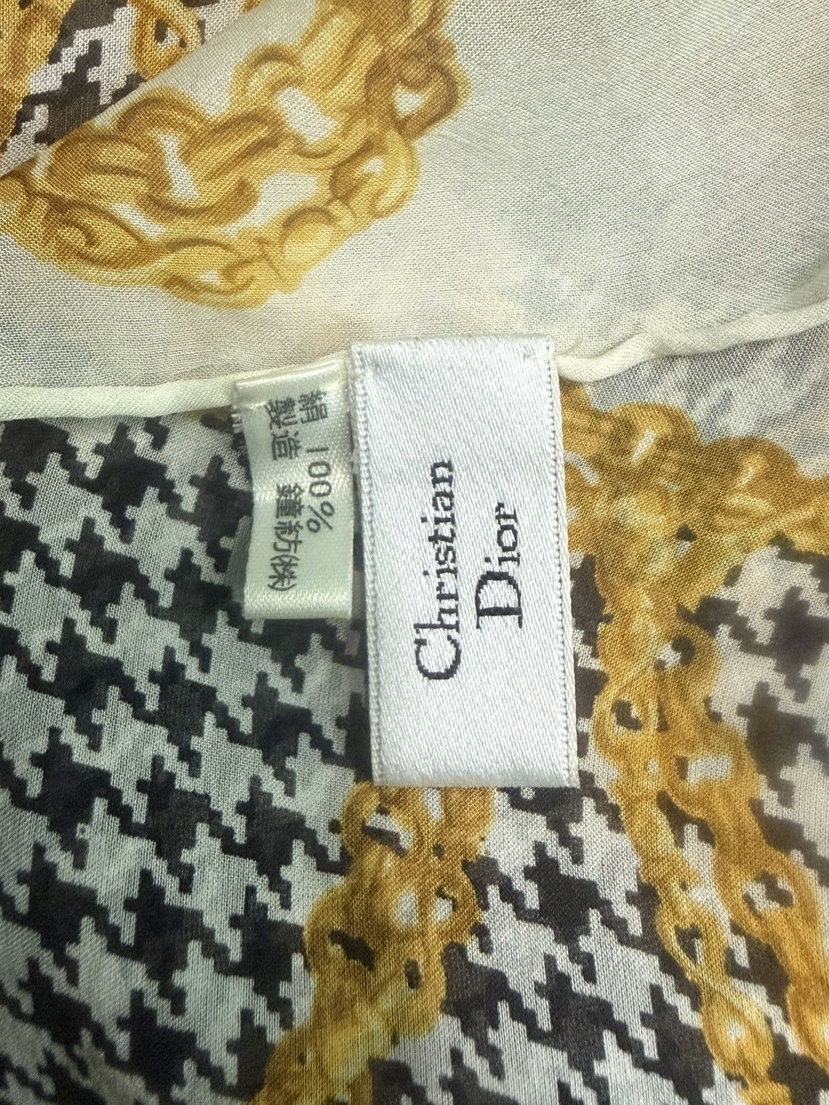 Christian Dior Monsieur RARE VINTAGE CHRISTIAN DIOR SILK SCARF Size ONE SIZE - 8 Thumbnail