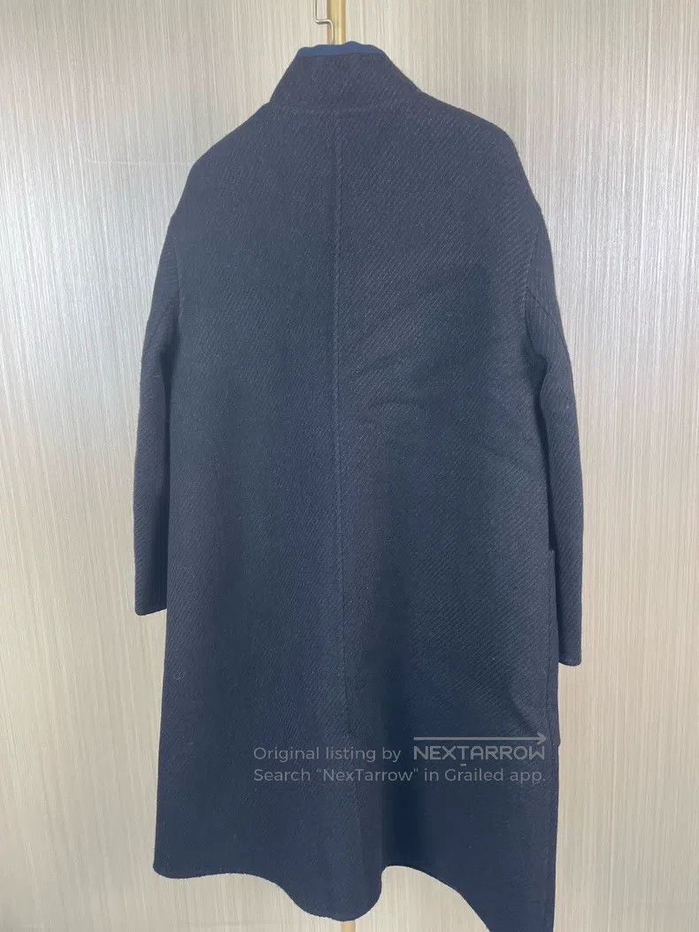 Hermes Hermes Black Lapel Wool Coat Size XS / US 0-2 / IT 36-38 - 2 Thumbnail
