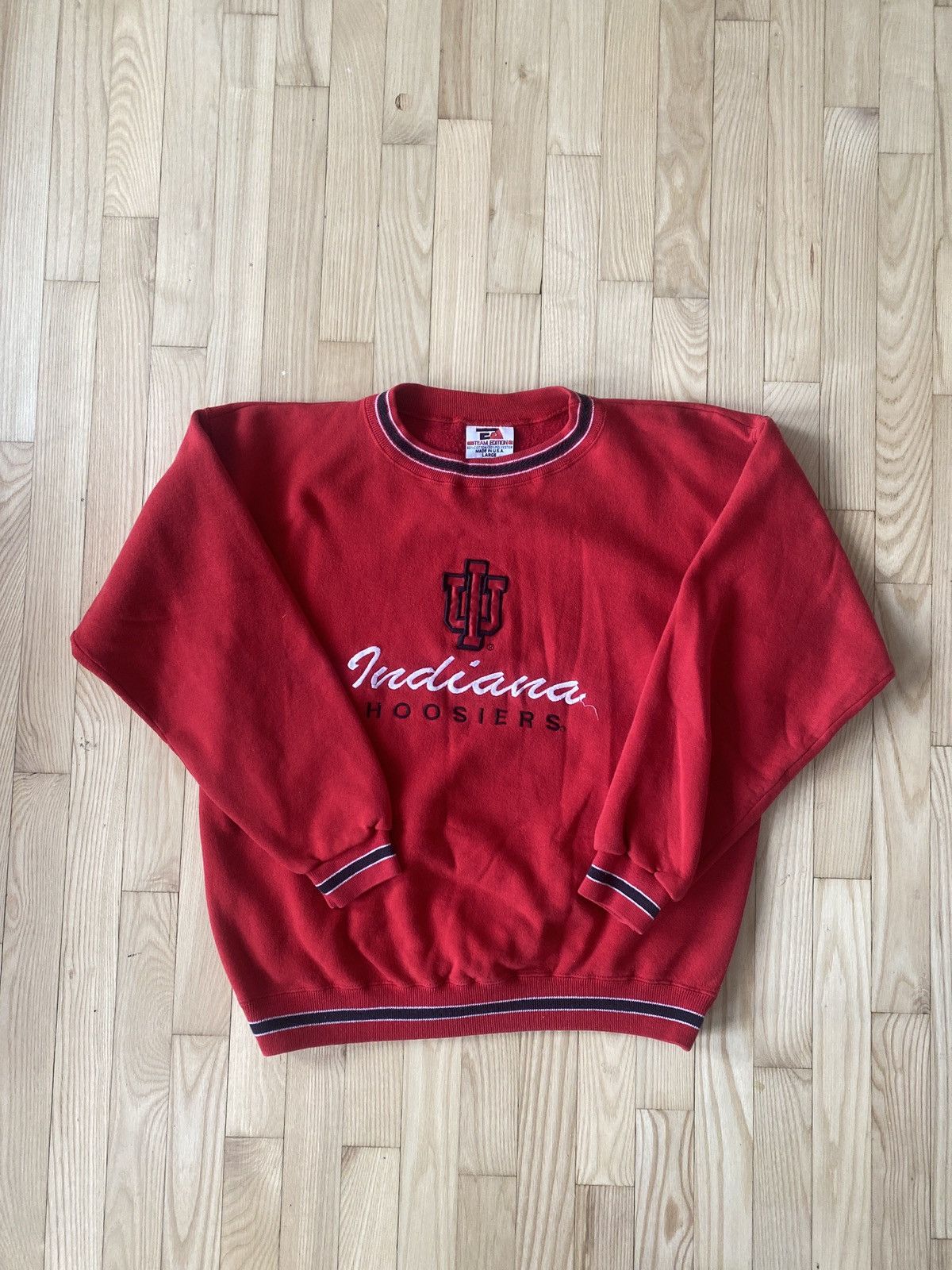 Vintage Red vintage indiana Hoosiers crew neck Size US M / EU 48-50 / 2 - 1 Thumbnail