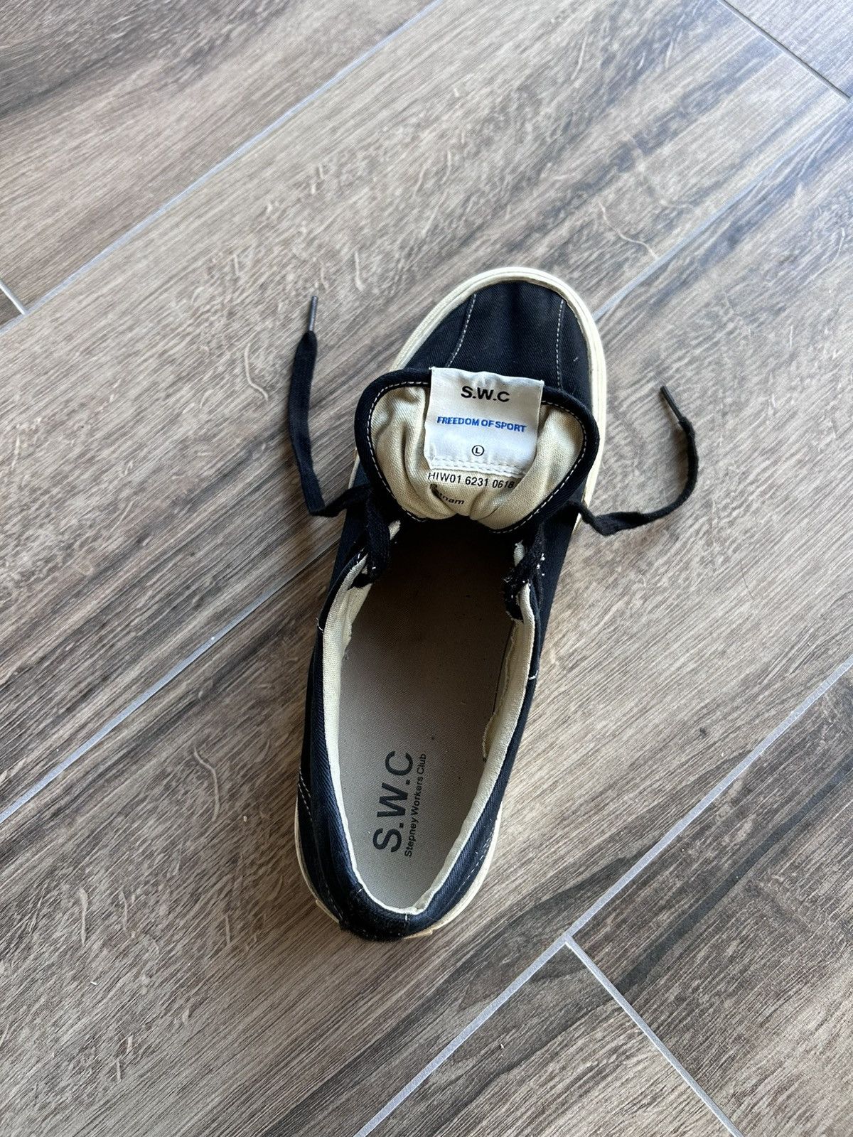 Stepney Workers Club Stepney Workers Club Sneakers Dellow canvas black Size US 9.5 / EU 42-43 - 7 Thumbnail