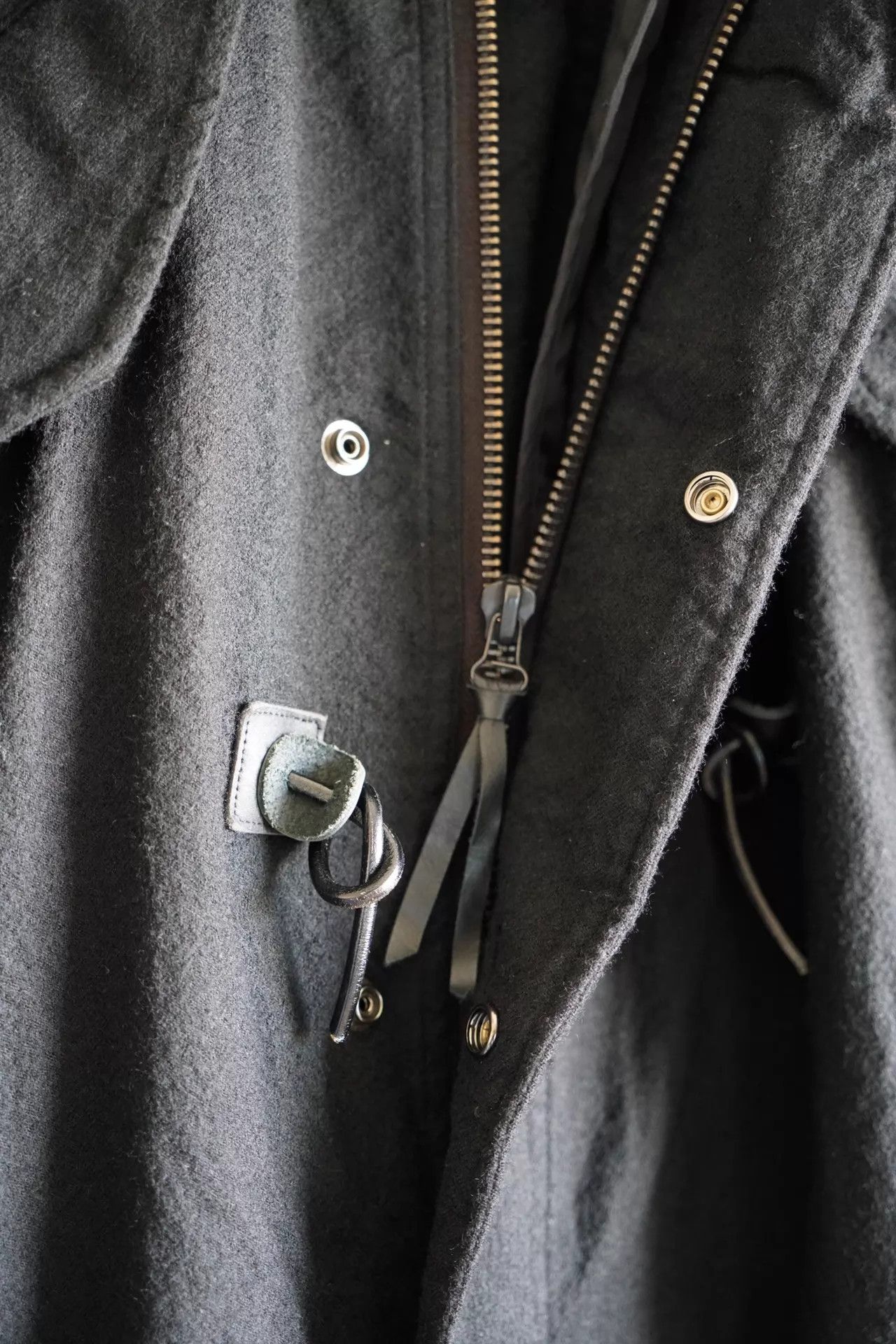 Yohji Yamamoto Yohji Yamamoto 03AW PH 2sided Graffiti Wool Parka Size US L / EU 52-54 / 3 - 5 Thumbnail