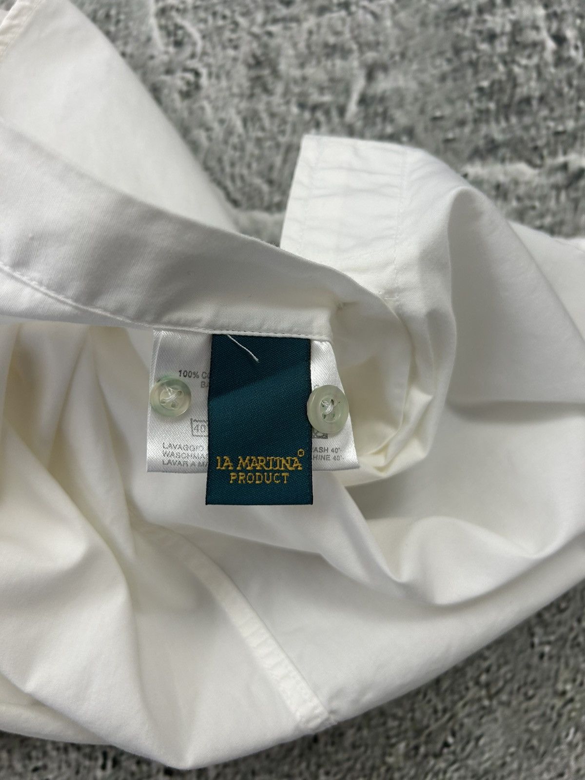 La Martina × Vintage La Martina shirt longsleeve white Chief Keef Polo Spain Size US M / EU 48-50 / 2 - 7 Thumbnail