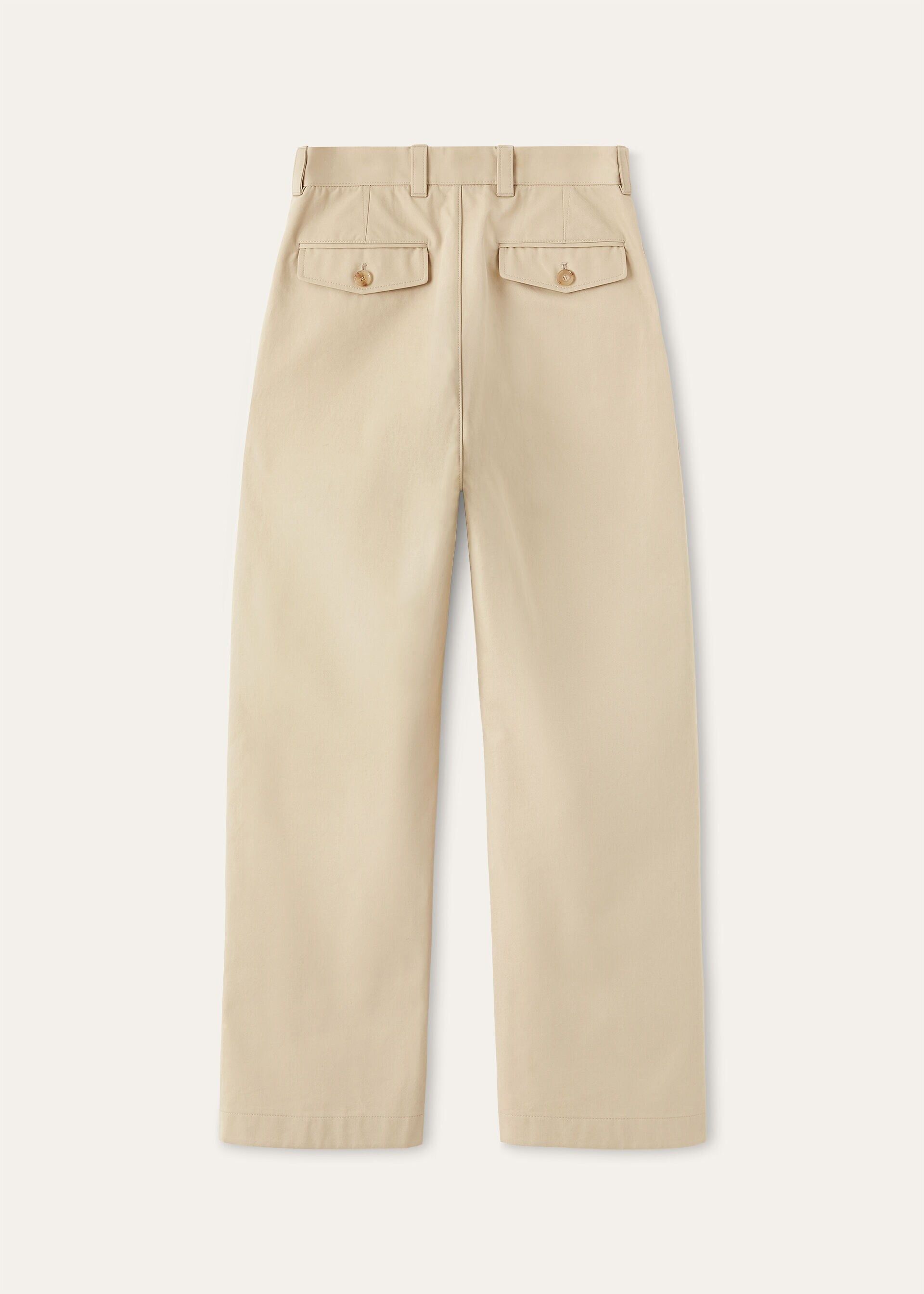 Loro Piana os11x0426 FAR0327 Yoko Pant in Rammed Beige Size 25" / US 0 / IT 36 - 6 Thumbnail