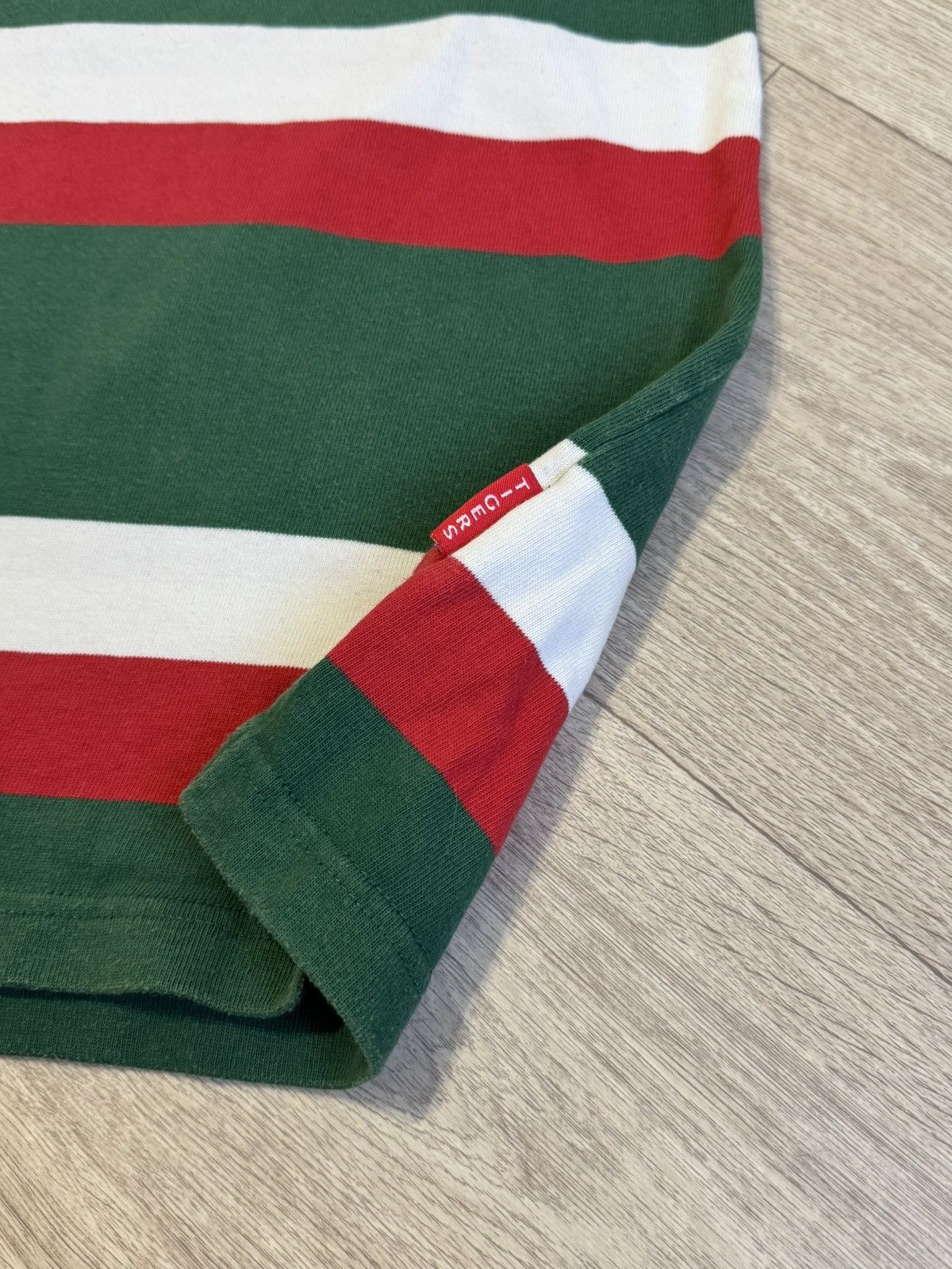 Vintage 🔷Vintage Leicester Tigers Cotton Traders Rugby Shirt🔷 Size US L / EU 52-54 / 3 - 5 Thumbnail
