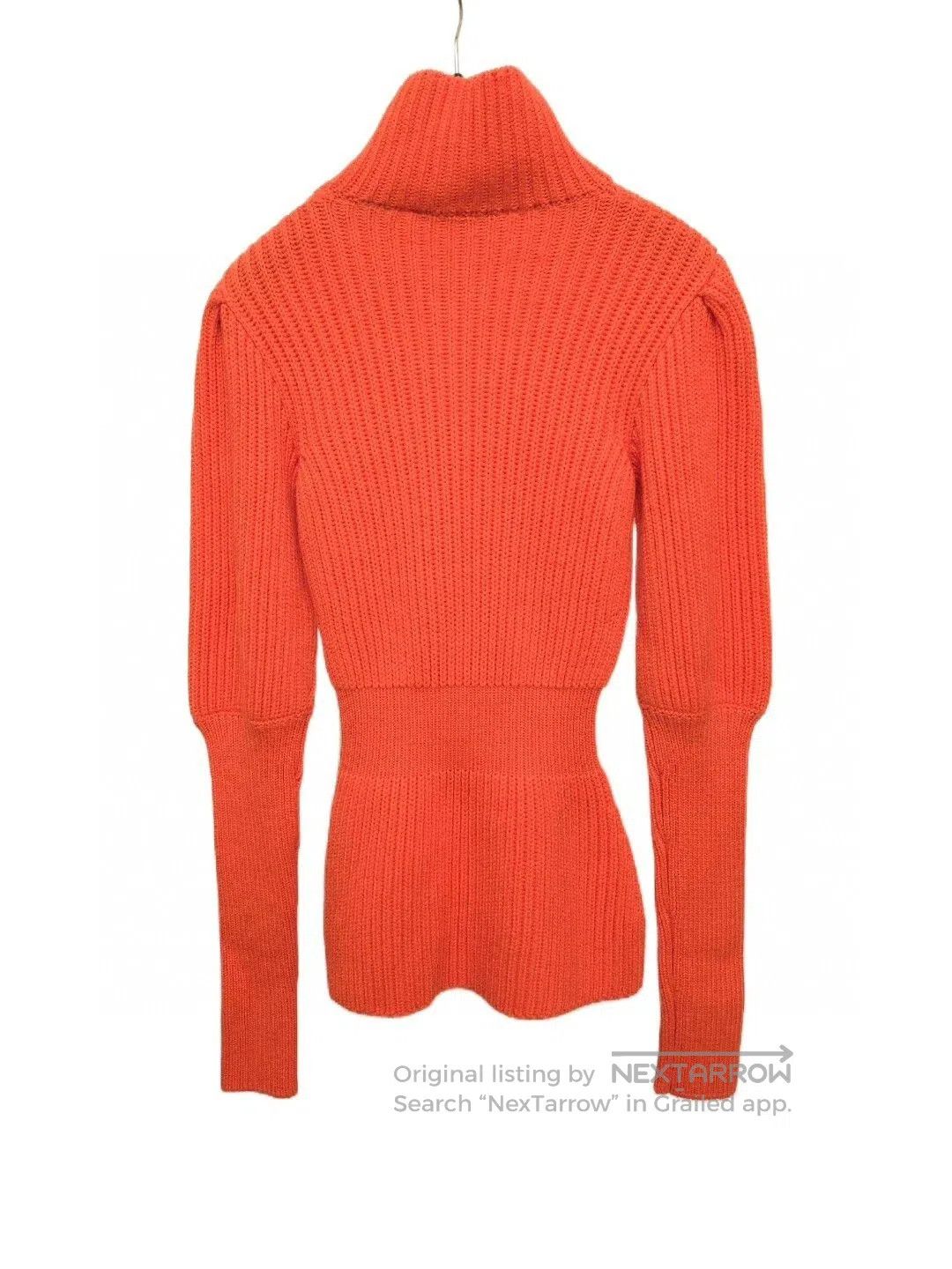 Dior dior orange high-neck wool sweater. Size US S / EU 44-46 / 1 - 5 Thumbnail