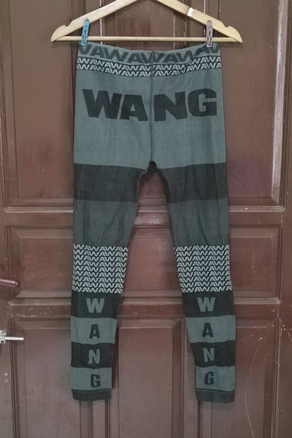 Alexander Wang × H&M Alexander Wang X H&M Jacquard Knit Leggings Size 27" / US 4 / IT 40 - 2 Thumbnail