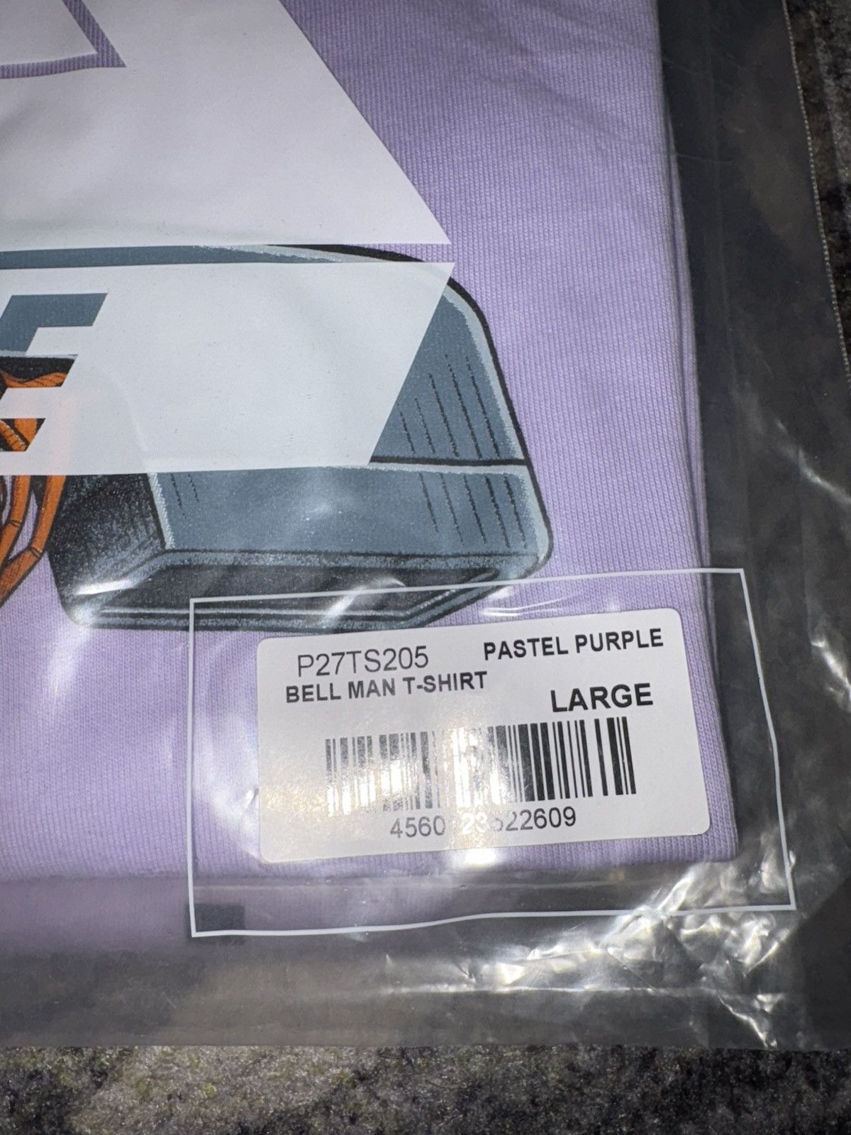 Palace Palace Bellman T-Shirt Pastel Purple Size US L / EU 52-54 / 3 - 3 Thumbnail