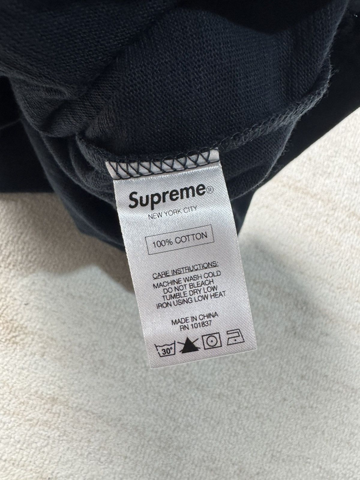 Supreme Notre dame ls tee Size US S / EU 44-46 / 1 - 5 Thumbnail