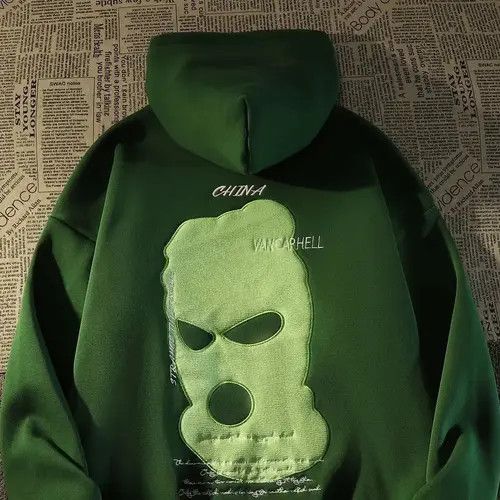 VIBE Streetwear Sweatshirt Hoodie Hip Hop Style with face mask Size US L / EU 52-54 / 3 - 3 Thumbnail