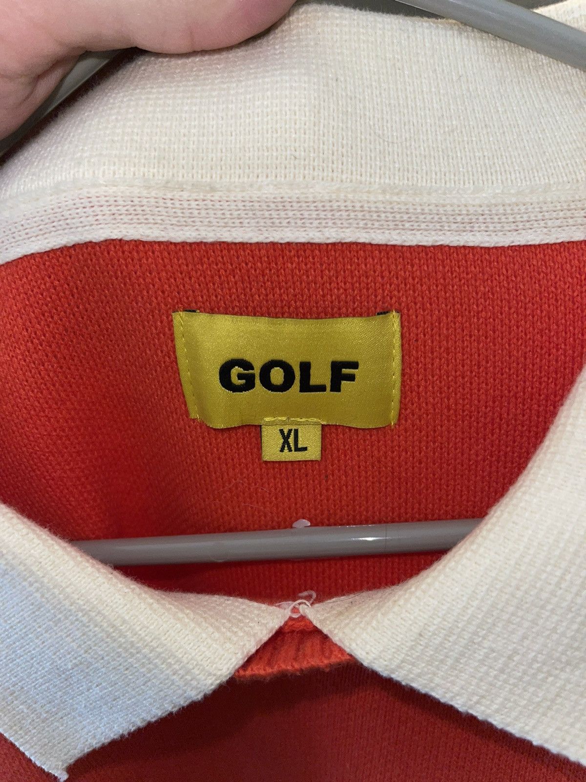 Golf Wang Golf Wang Orange Embroidered Sweater Size US XL / EU 56 / 4 - 5 Thumbnail