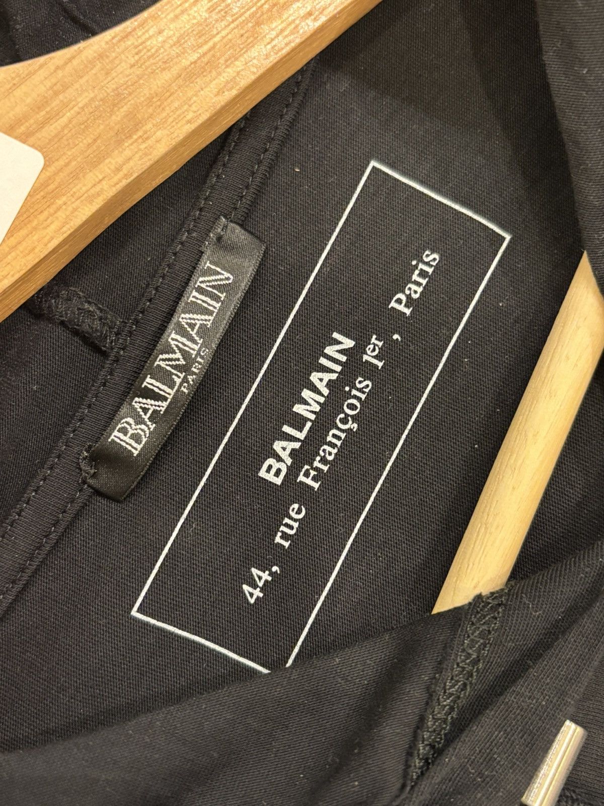 Balmain Balmain Hoodie Tee Size US XXL / EU 58 / 5 - 2 Thumbnail