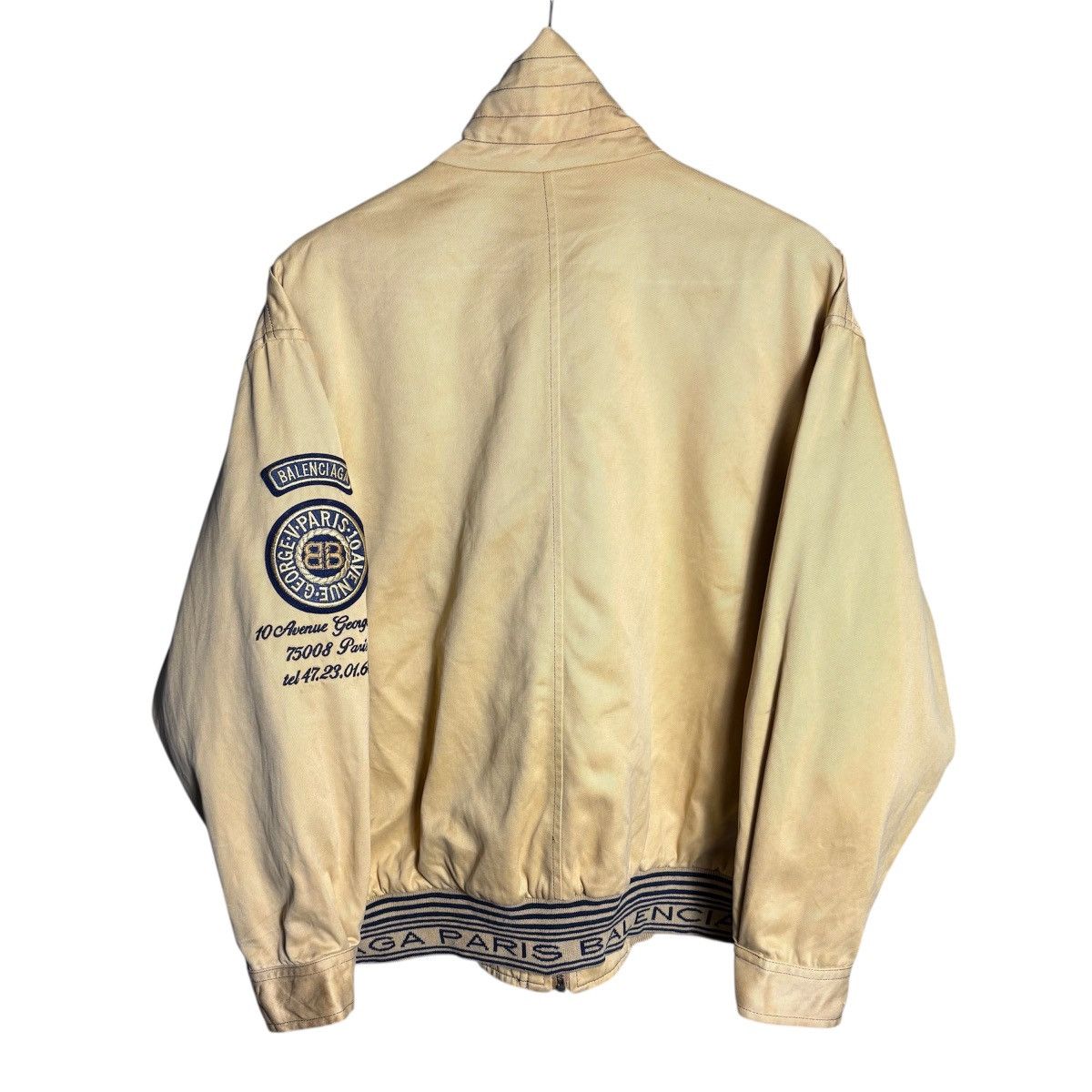 Balenciaga Balenciaga Patch Logo Bomber Jacket Size US M / EU 48-50 / 2 - 2 Thumbnail