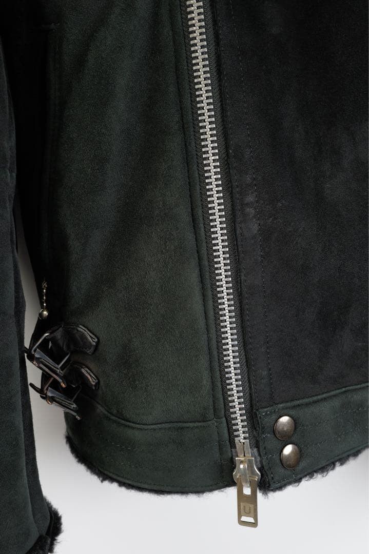 Undercover Undercover Black Suede Shearling Leather Jacket Size US M / EU 48-50 / 2 - 8 Thumbnail