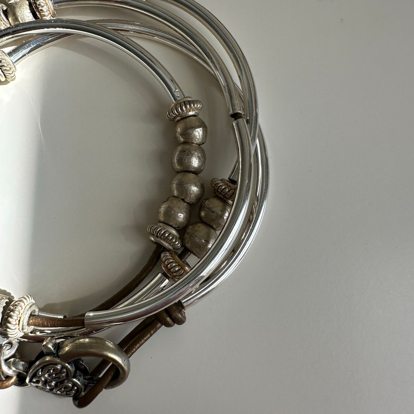 Other Silver Convertible Wrap Bracelet Necklace Lizzy James Size ONE SIZE - 6 Thumbnail
