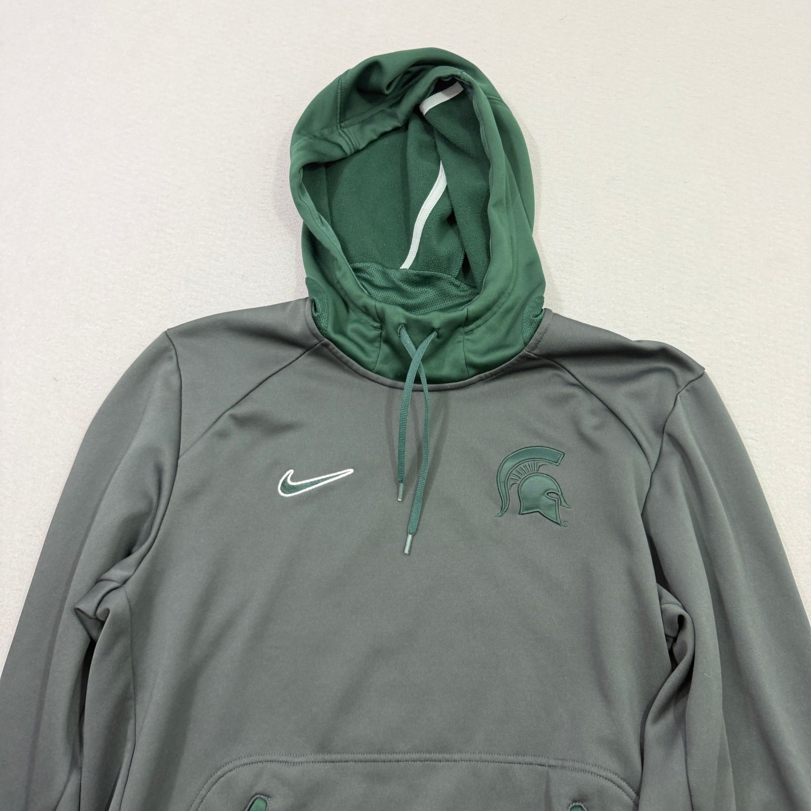 Nike Nike Elite Michigan State Spartans Basketball Hoodie Medium Size US M / EU 48-50 / 2 - 2 Thumbnail