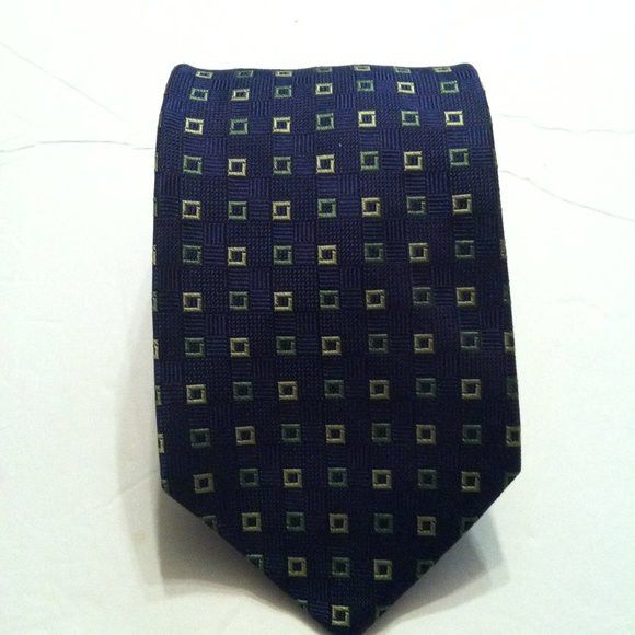 Brooks Brothers BROOKS BROTHERS MEN'S NEW BLUE 100%SILK TIE WIDTH: 3 3/4" Size ONE SIZE - 1 Thumbnail