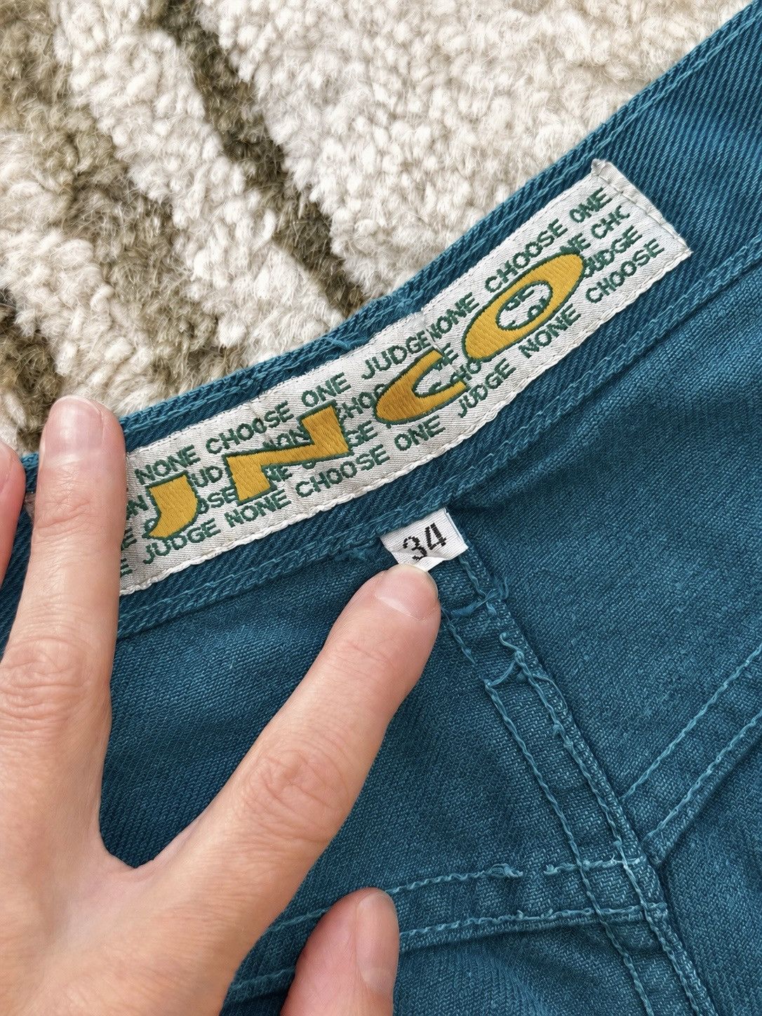 JNCO Vintage JNCO Tapered Wide Leg Jeans USA Size US 34 / EU 50 - 5 Thumbnail