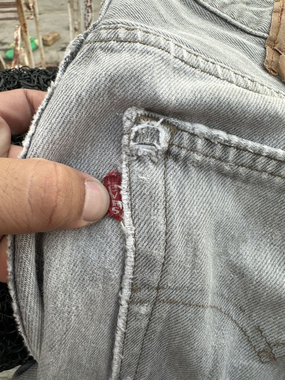 Levi's Vintage Levis 501 Distressed Pant Size US 31 - 7 Thumbnail