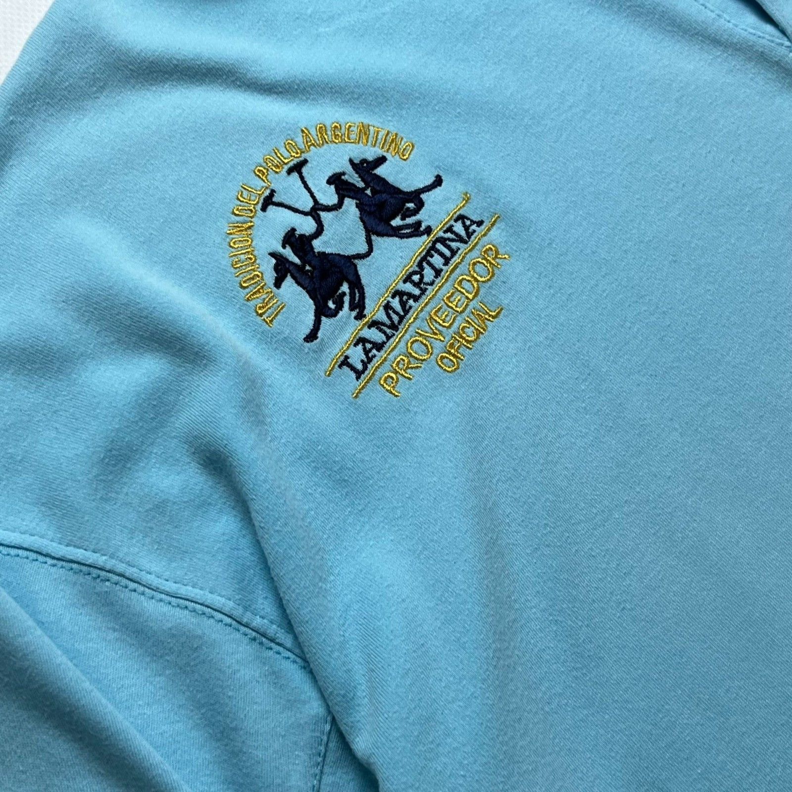 La Martina La Martina Abierto Argentino Rare Embroidered Polo Shirt XXL Size US XXL / EU 58 / 5 - 2 Thumbnail