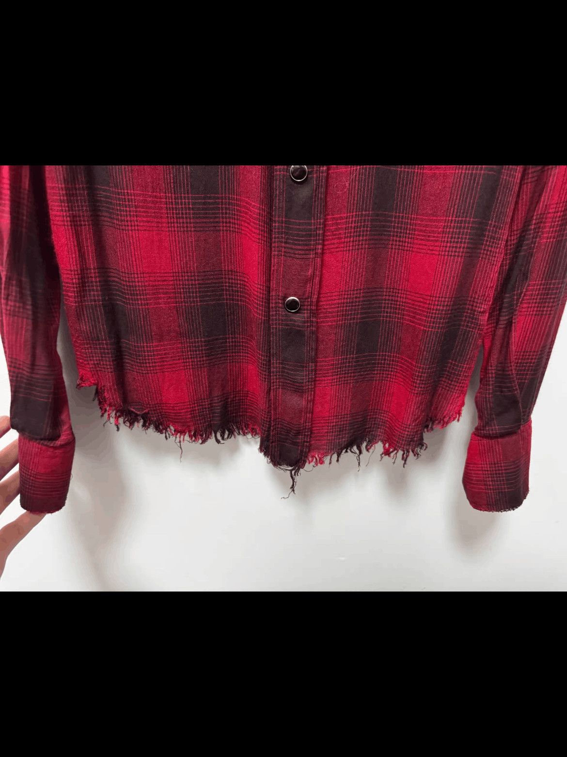 Saint Laurent Paris Saint Laurent Paris by Hedi 16SS Runway Plaid Shirt Size US XS / EU 42 / 0 - 4 Thumbnail