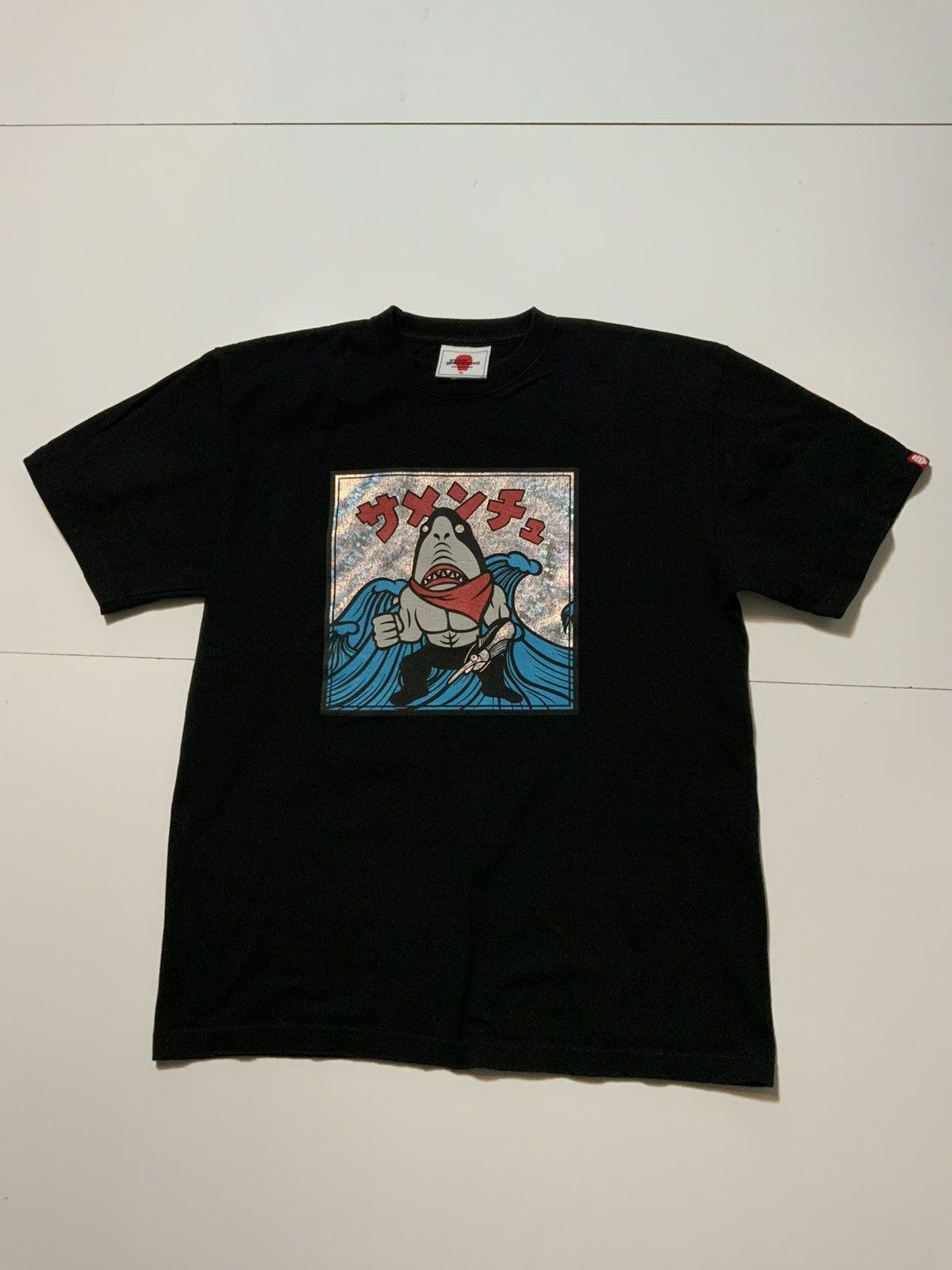 Japanese Brand Punk Drunkers Heroes Munchie Samenchu Shark Japan T-Shirt Size US XL / EU 56 / 4 - 2 Thumbnail