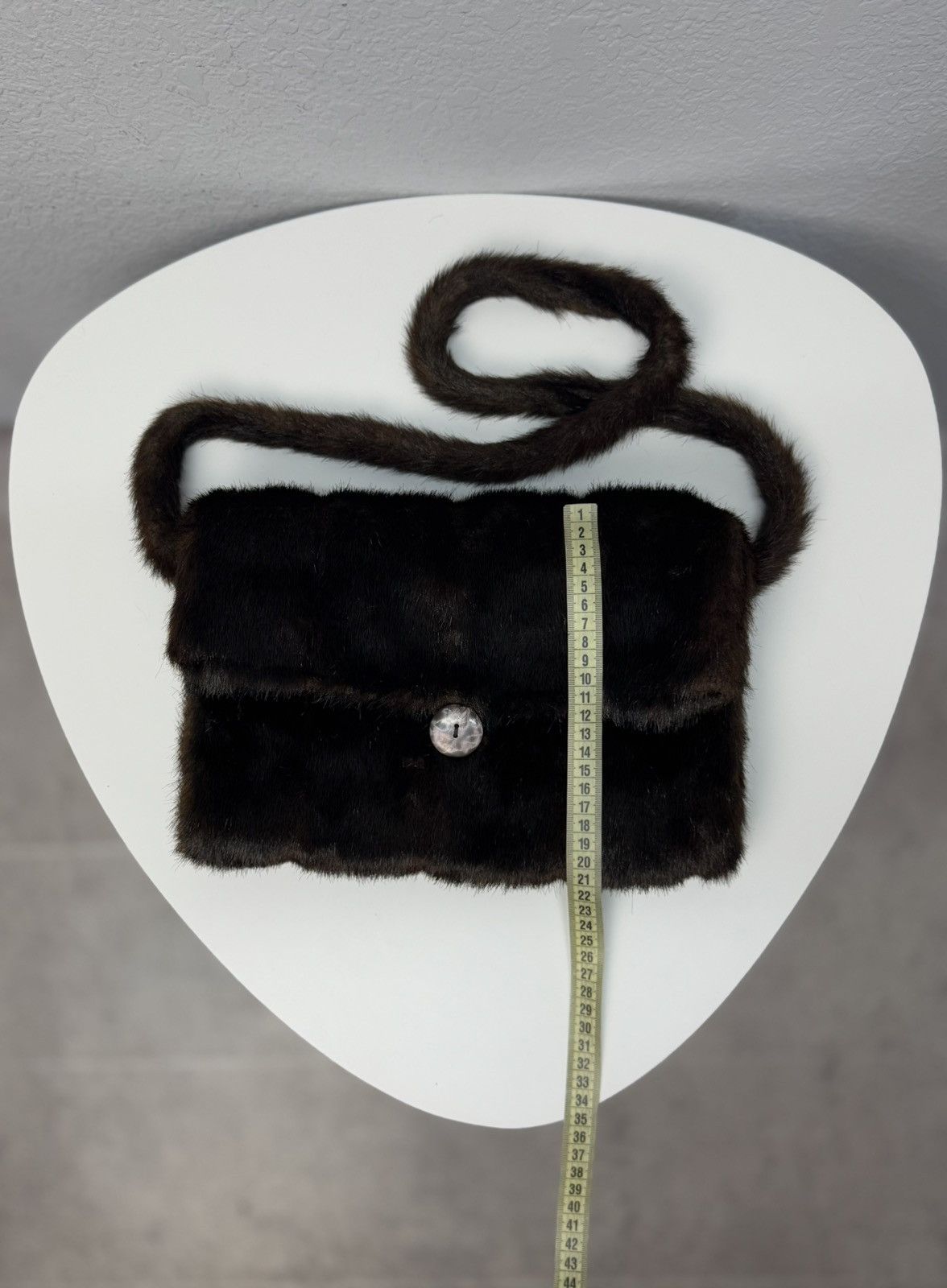If Six Was Nine Vintage Hysteric Glamour Style Fur Rabbit Opium Bag Gothic Size ONE SIZE - 18 Thumbnail