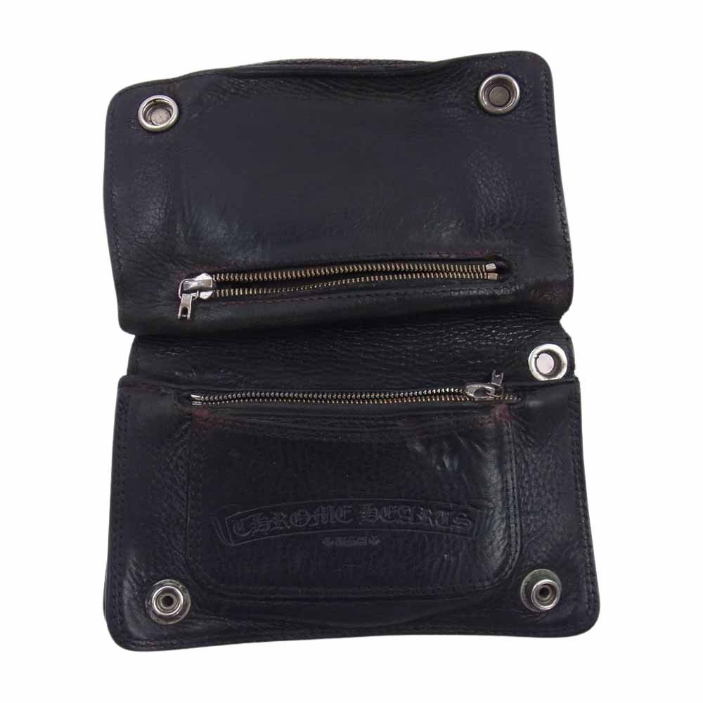 Chrome Hearts Chrome Hearts Cross Ball 2 Zip Wallet Size ONE SIZE - 4 Thumbnail