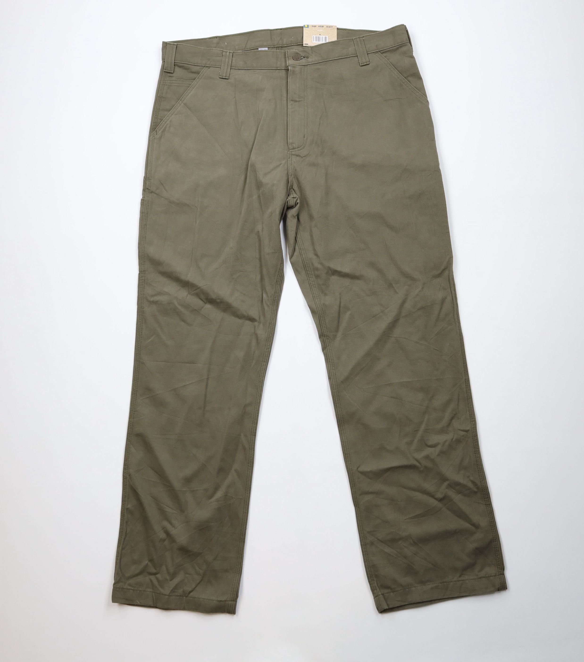 Carhartt Deadstock Y2K Carhartt Relaxed Fit Wide Leg Pants Green Size US 40 / EU 56 - 1 Thumbnail