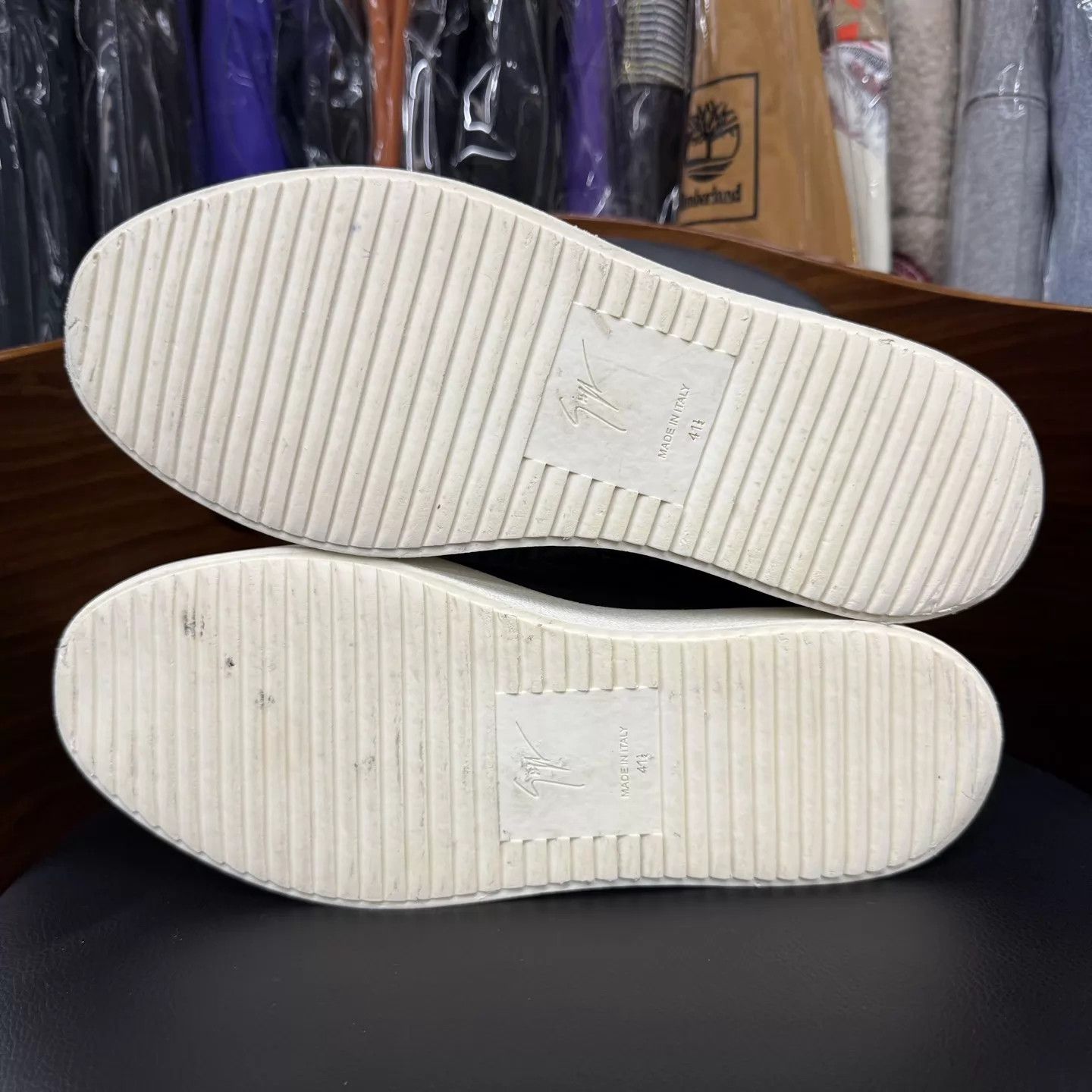 Giuseppe Zanotti GZ Croc Leather Black Casual Shoes 41.5 EU Excellent Size US 8.5 / EU 41-42 - 9 Thumbnail