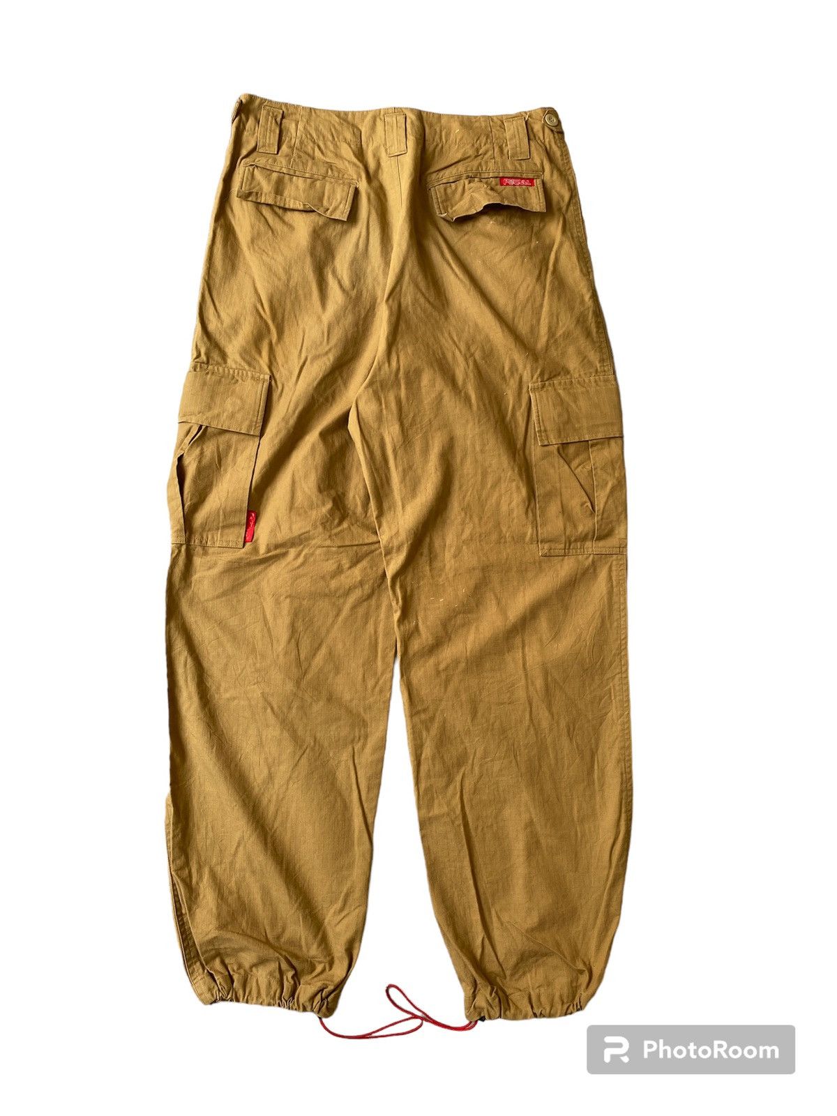 Powell Peralta × Santa Cruz Skateboards 2000s - Powell Peralta Parachute Baggy Cargo Pant Size US 32 / EU 48 - 2 Thumbnail
