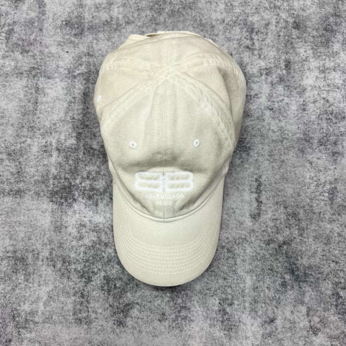 Balenciaga Balenciaga 98 New Off-White BB Baseball Cap L Size ONE SIZE - 1 Thumbnail