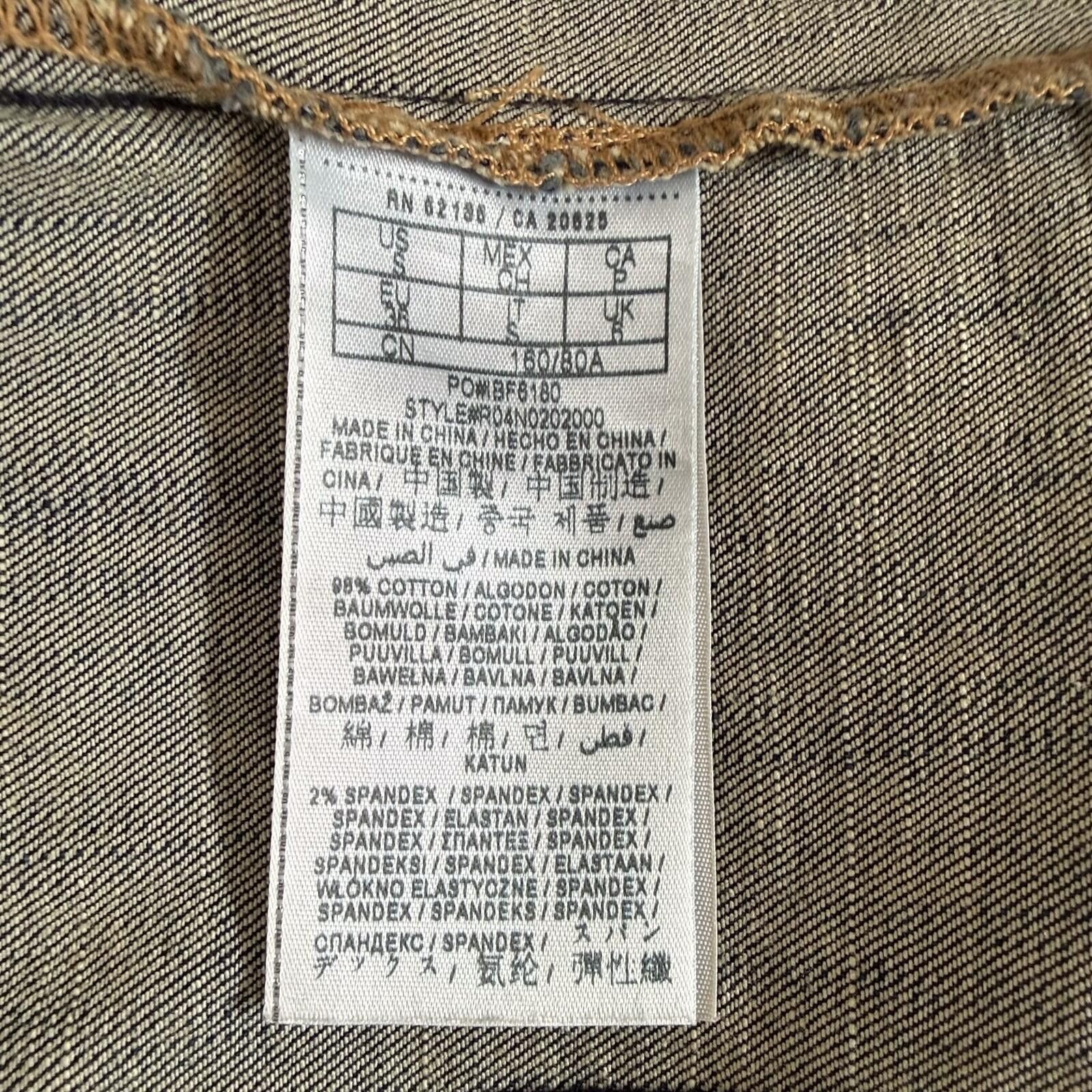 Guess G by Guess Distressed Blue Denim Jacket Pockets Women Small Size S / US 4 / IT 40 - 4 Thumbnail