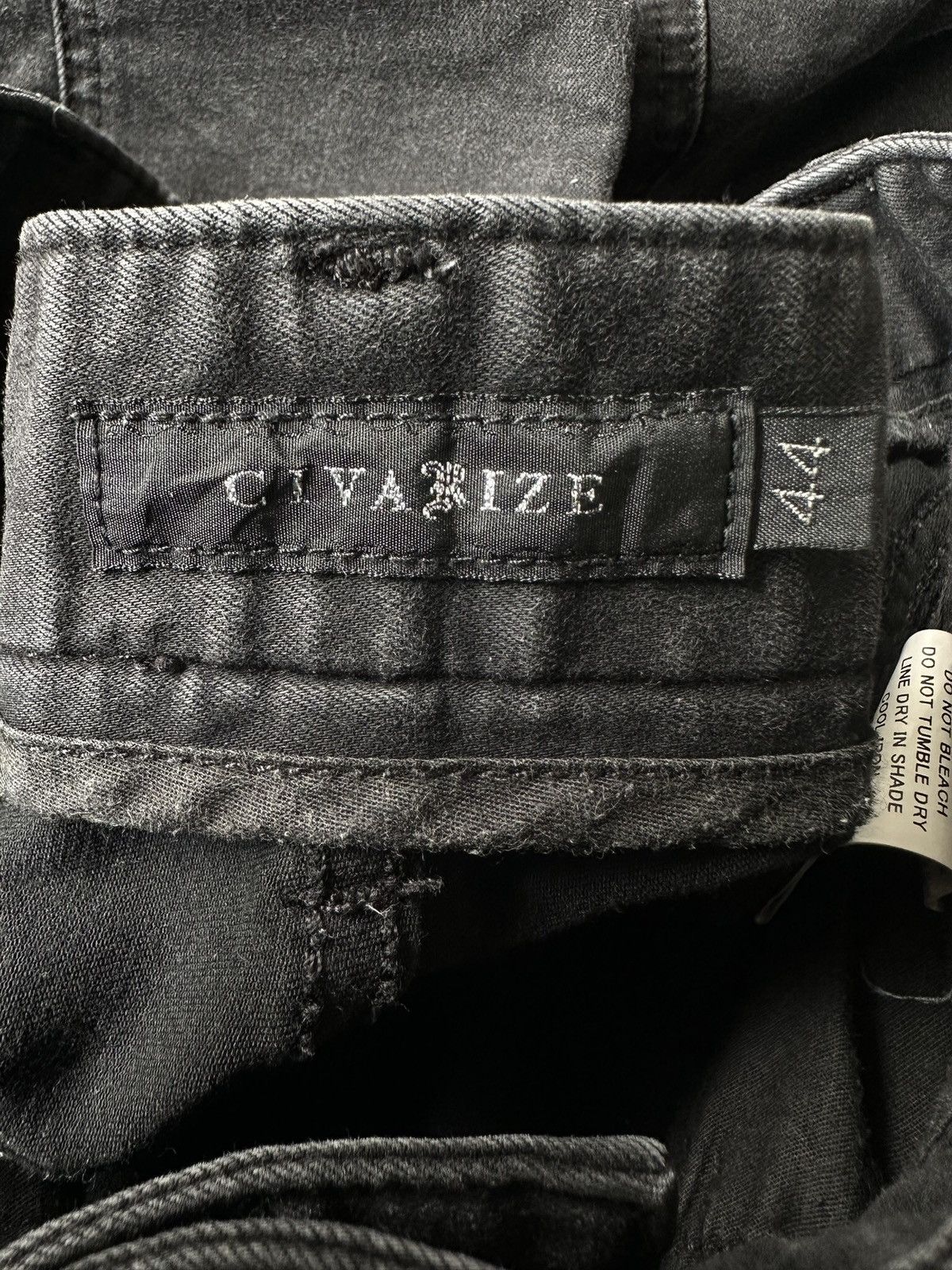 CIVARIZE SS09 Civarize multizipper j-rock vkei biker pant Size US 31 - 22 Thumbnail