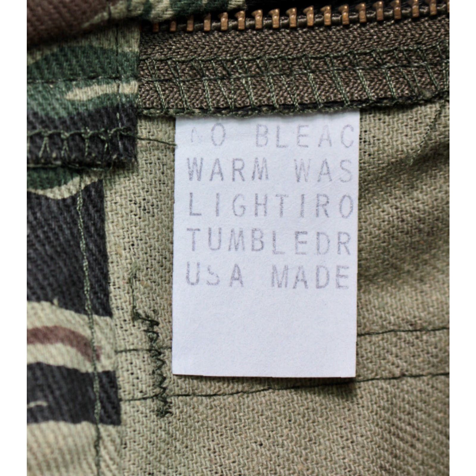 Vintage Men's VTG 80s NOS Gung Ho Tiger Stripe Camo Pants Sz 29.5x33 Long 1980s Size US 30 / EU 46 - 4 Thumbnail