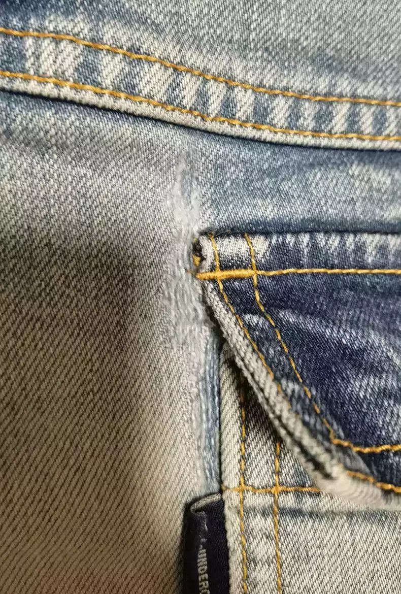 Undercover john undercover Jeans patchwork Takahashi Shield reconstruc Size US 32 / EU 48 - 6 Thumbnail